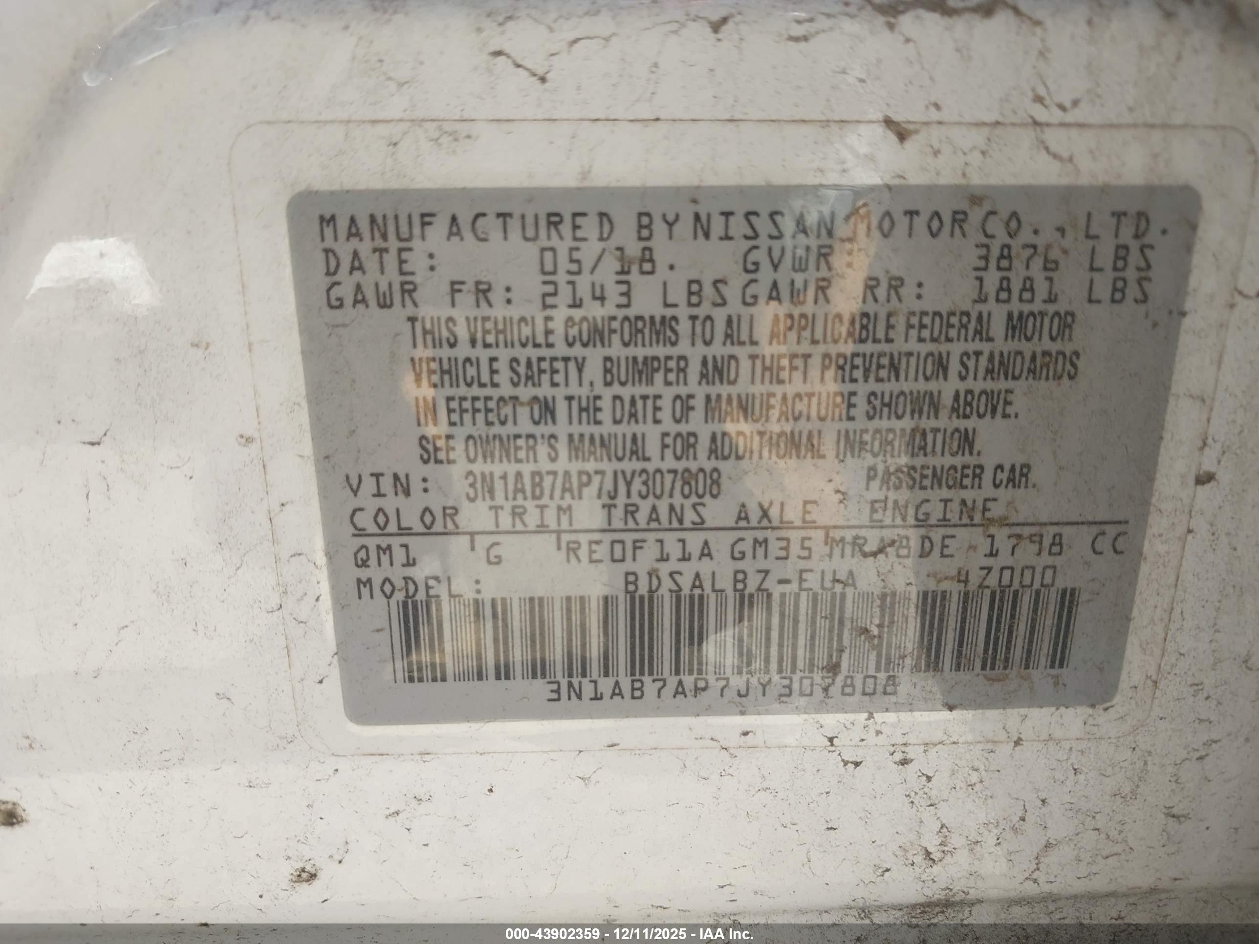 NISSAN SENTRA image 9
