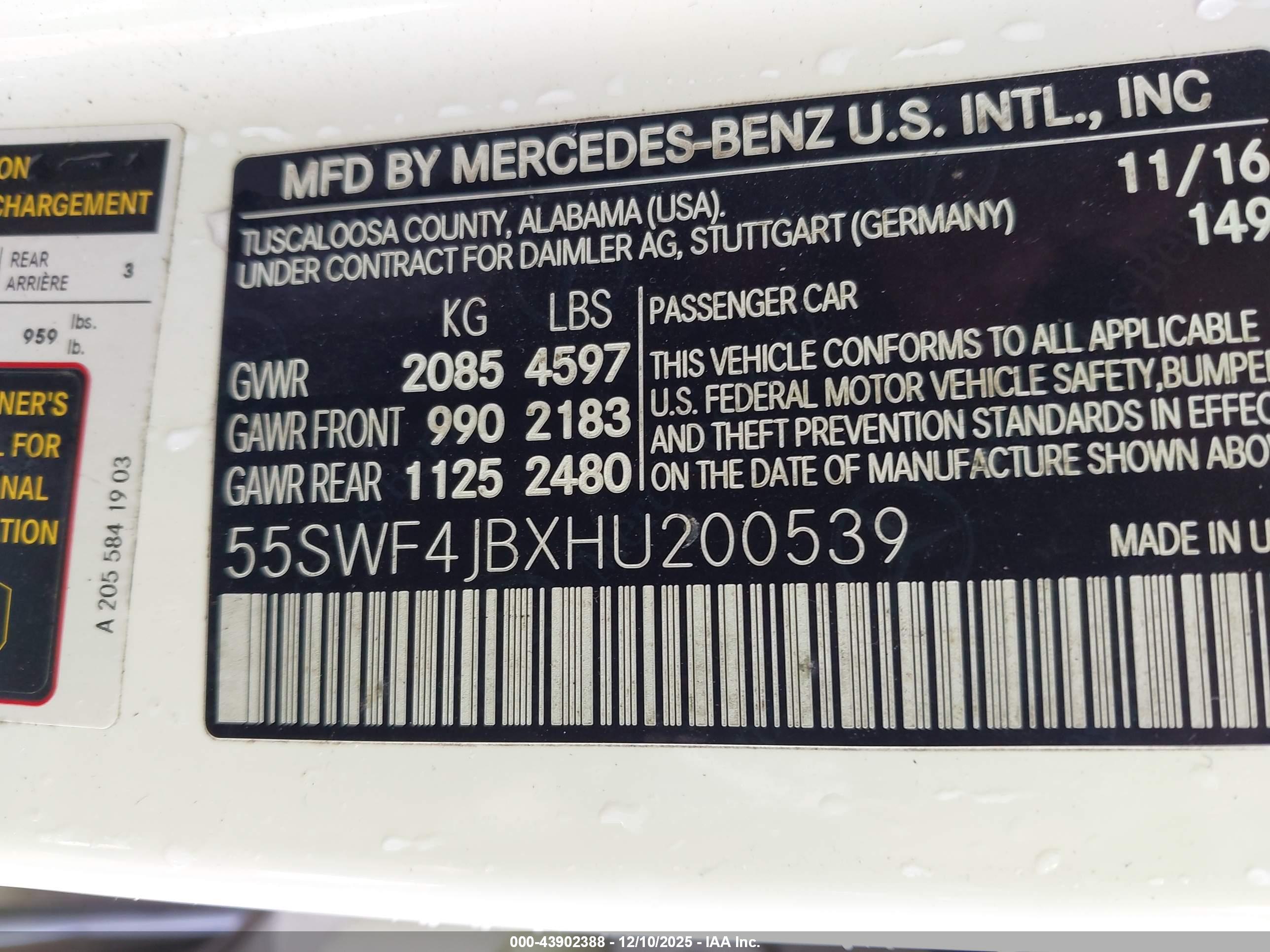 MERCEDES-BENZ C image 9