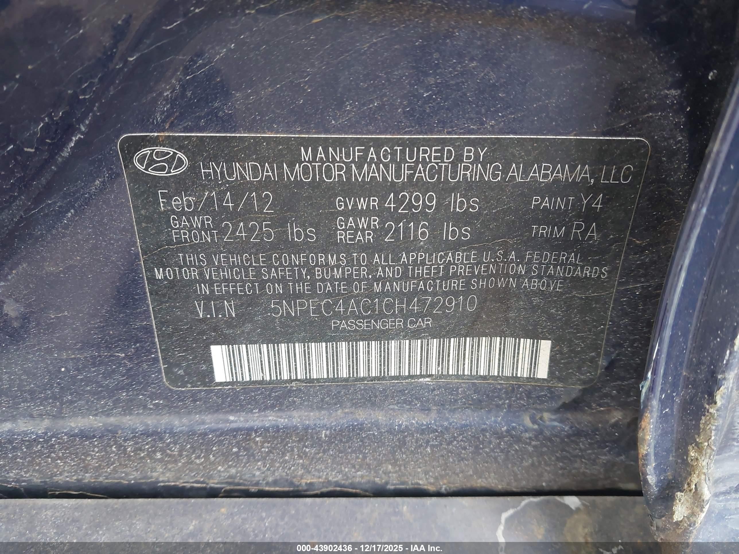 HYUNDAI SONATA image 9