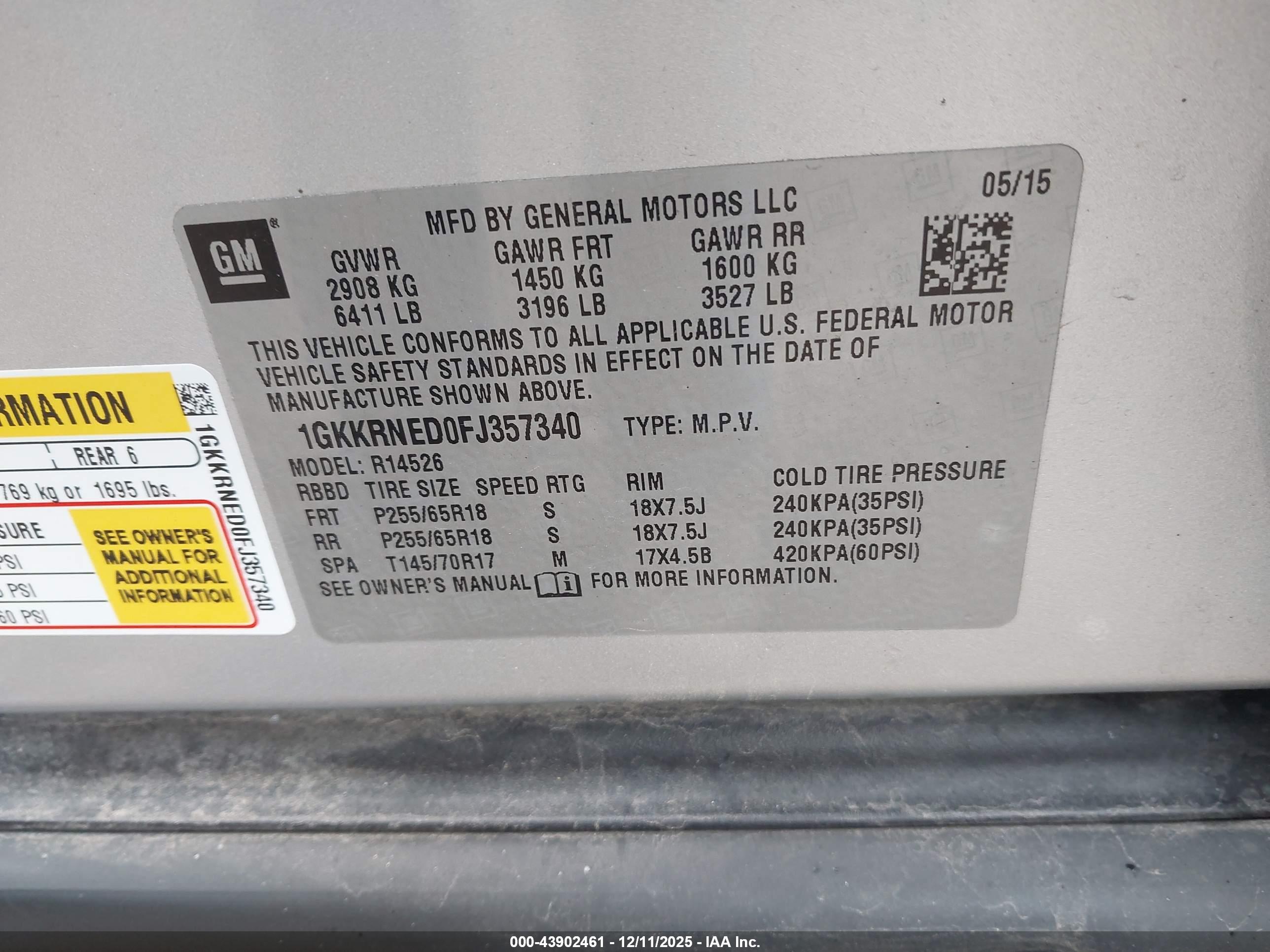 GMC ACADIA image 9