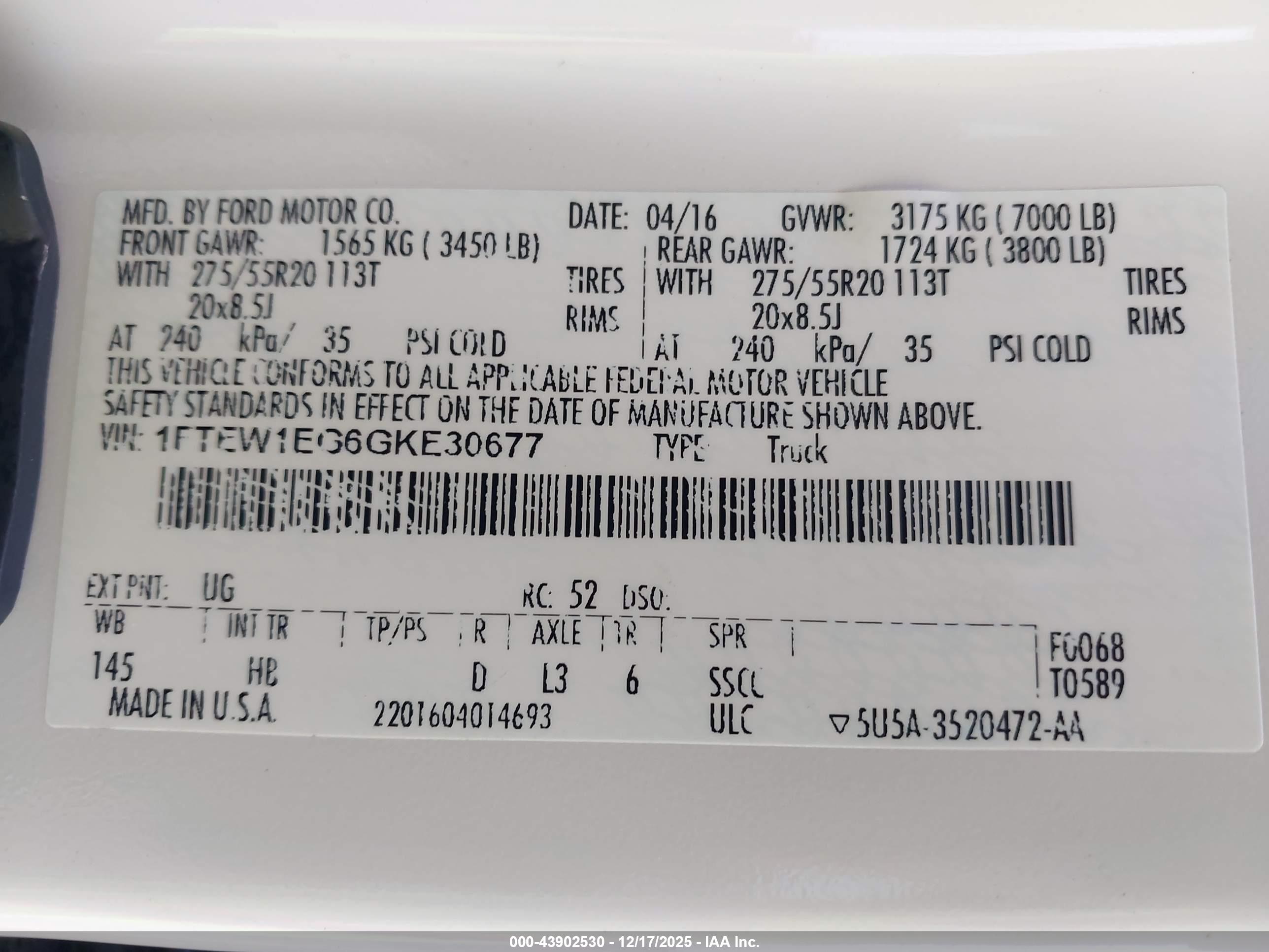 FORD F-150 image 9