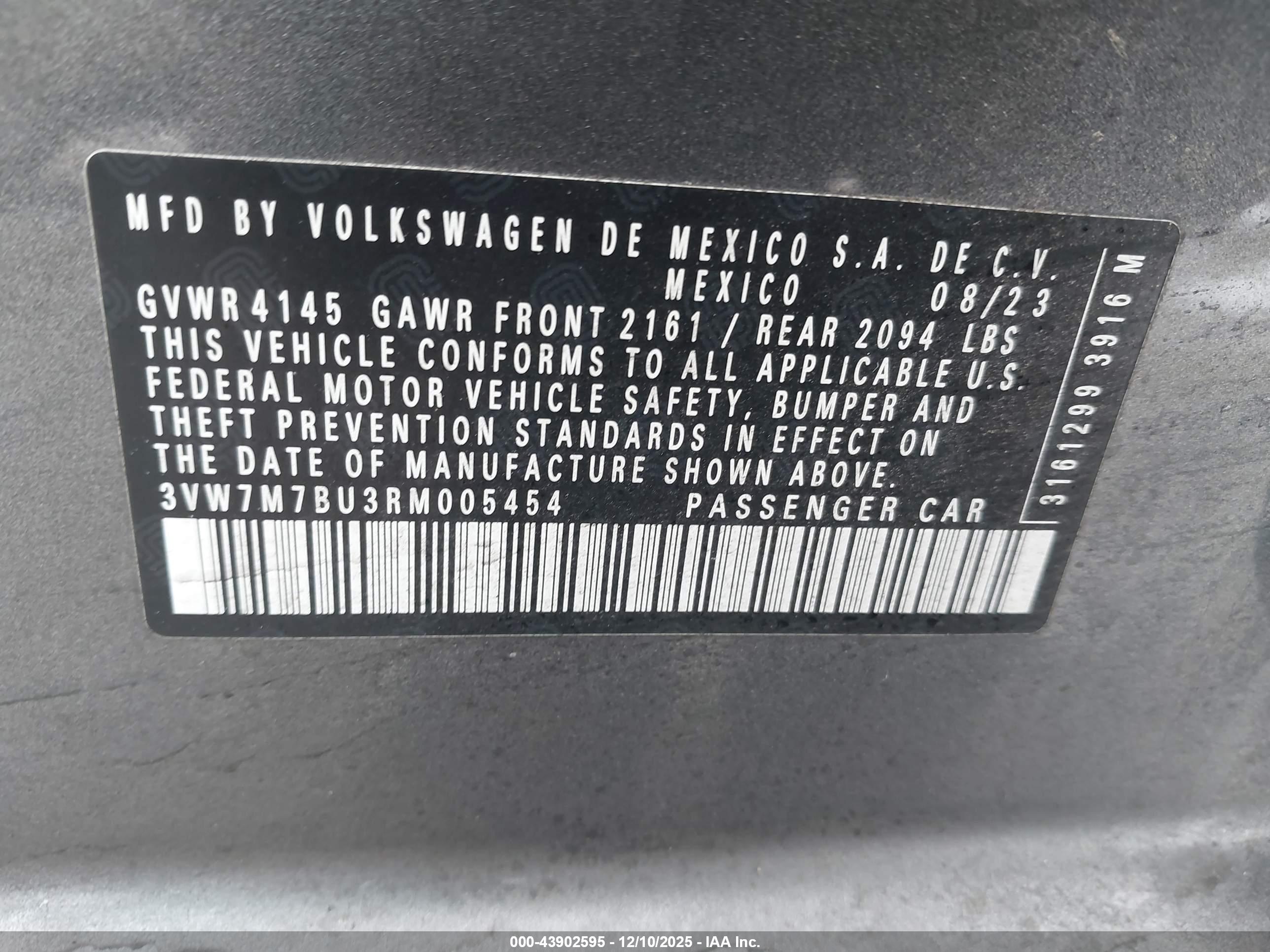 VOLKSWAGEN JETTA image 9