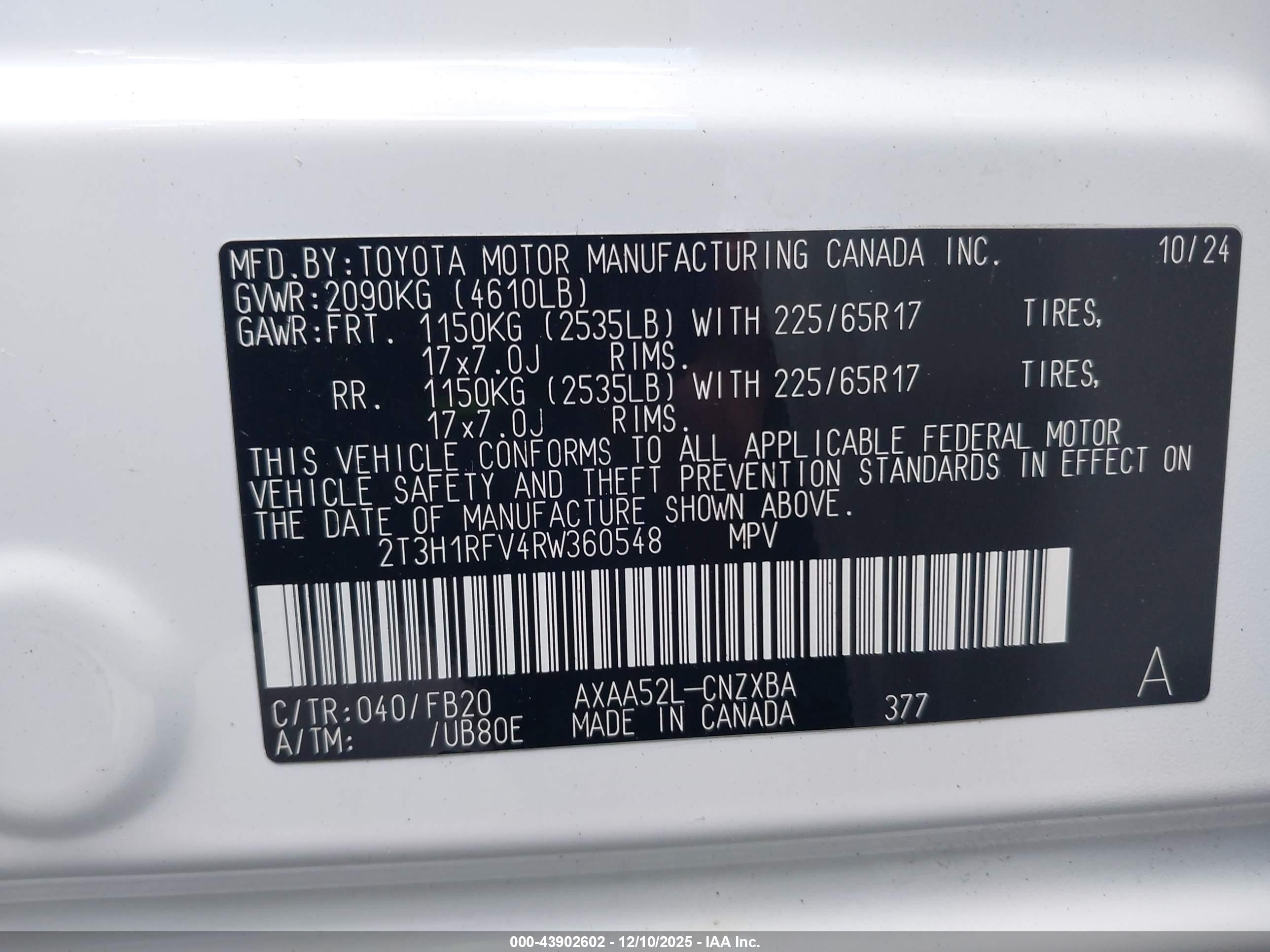 TOYOTA RAV4 image 9