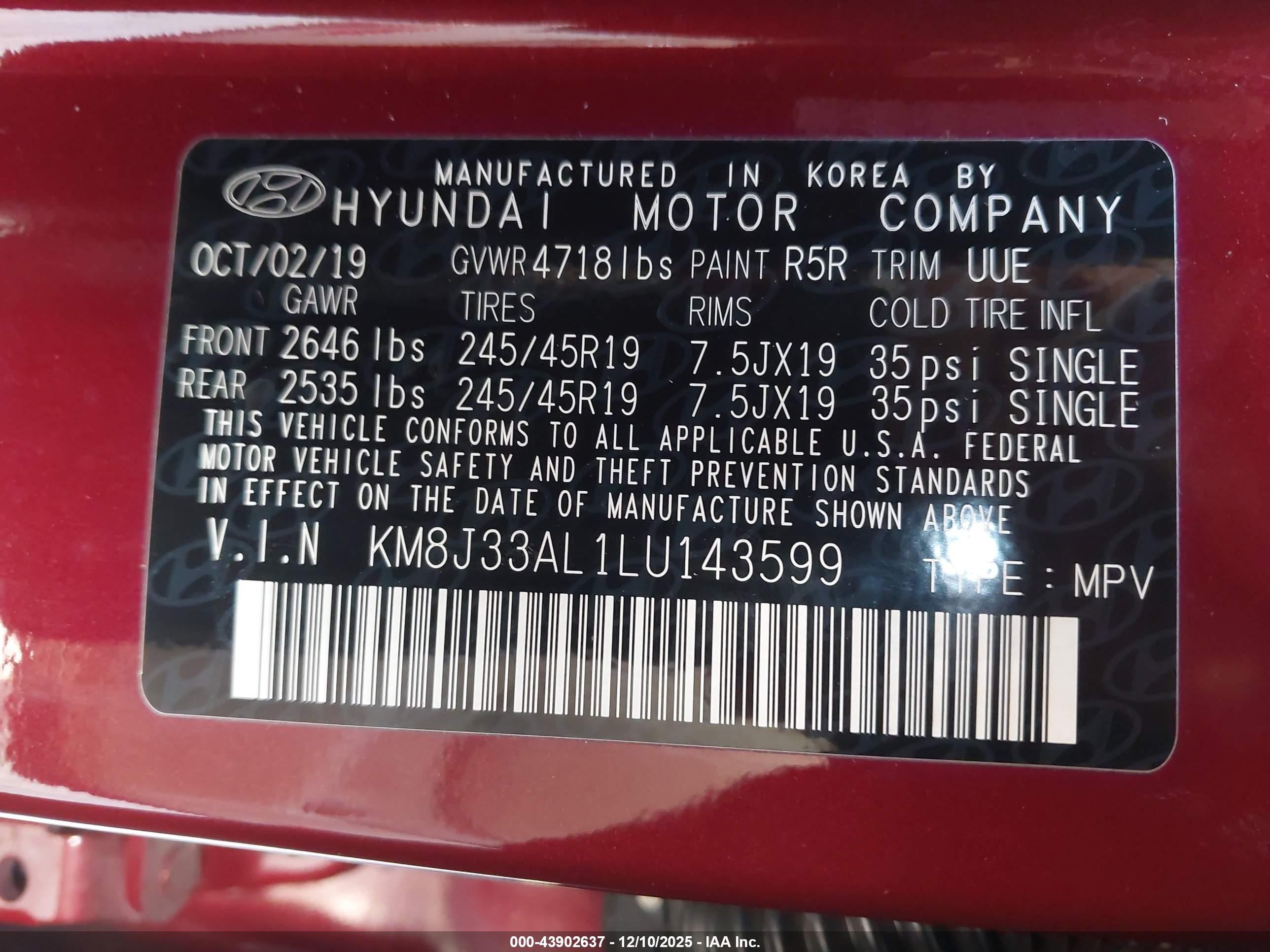 HYUNDAI TUCSON image 9