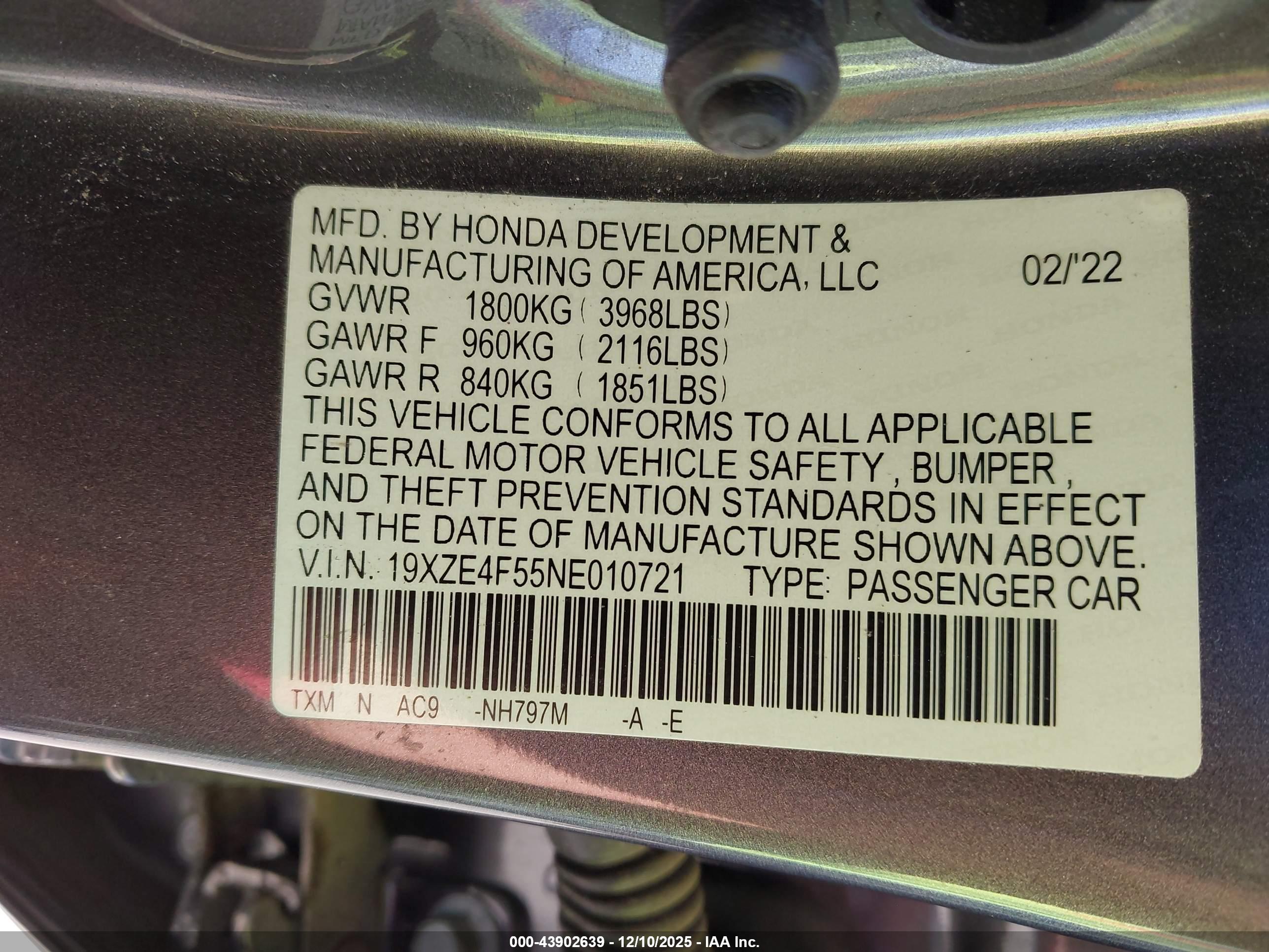 HONDA INSIGHT image 9