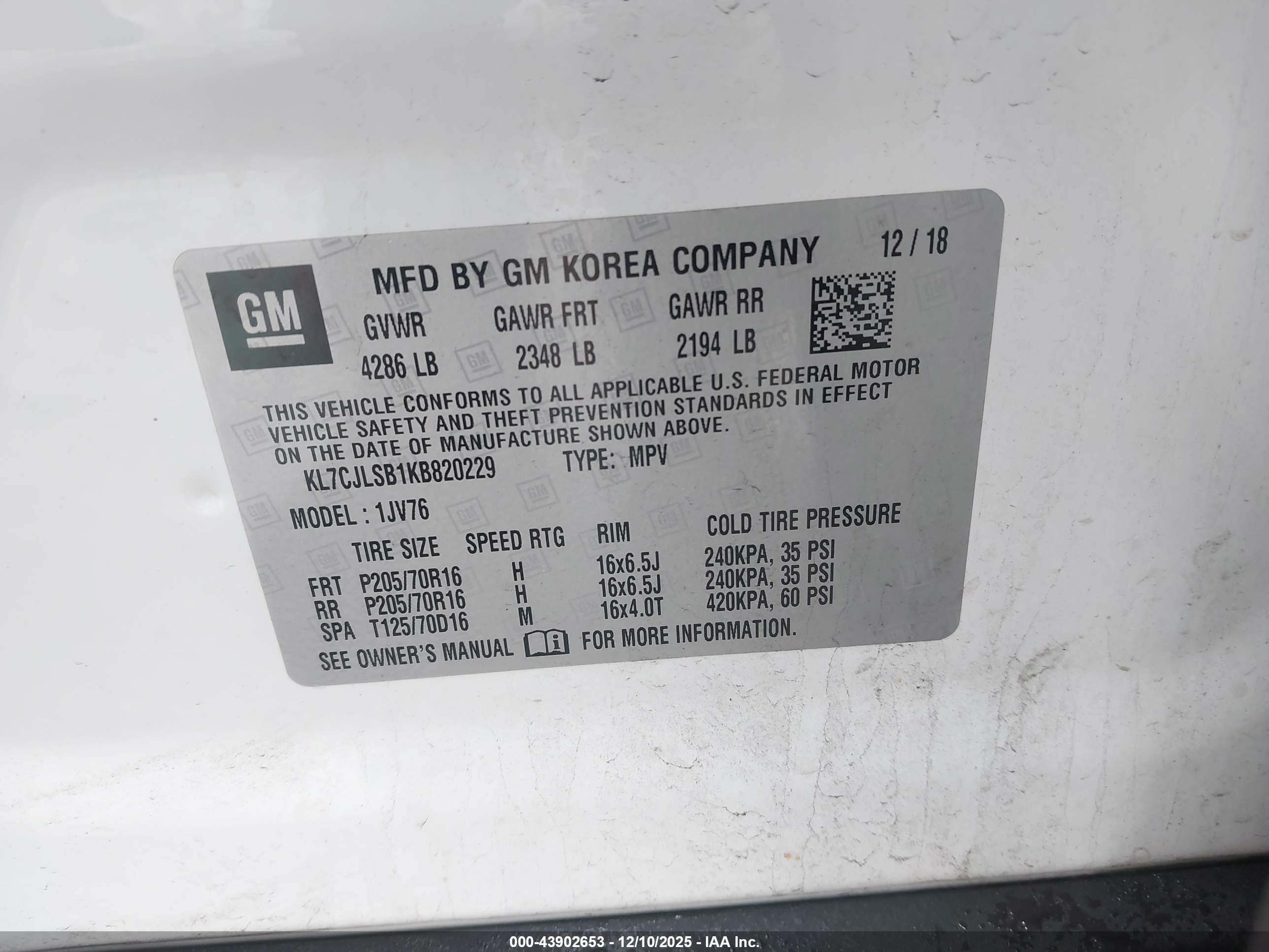 CHEVROLET TRAX image 9