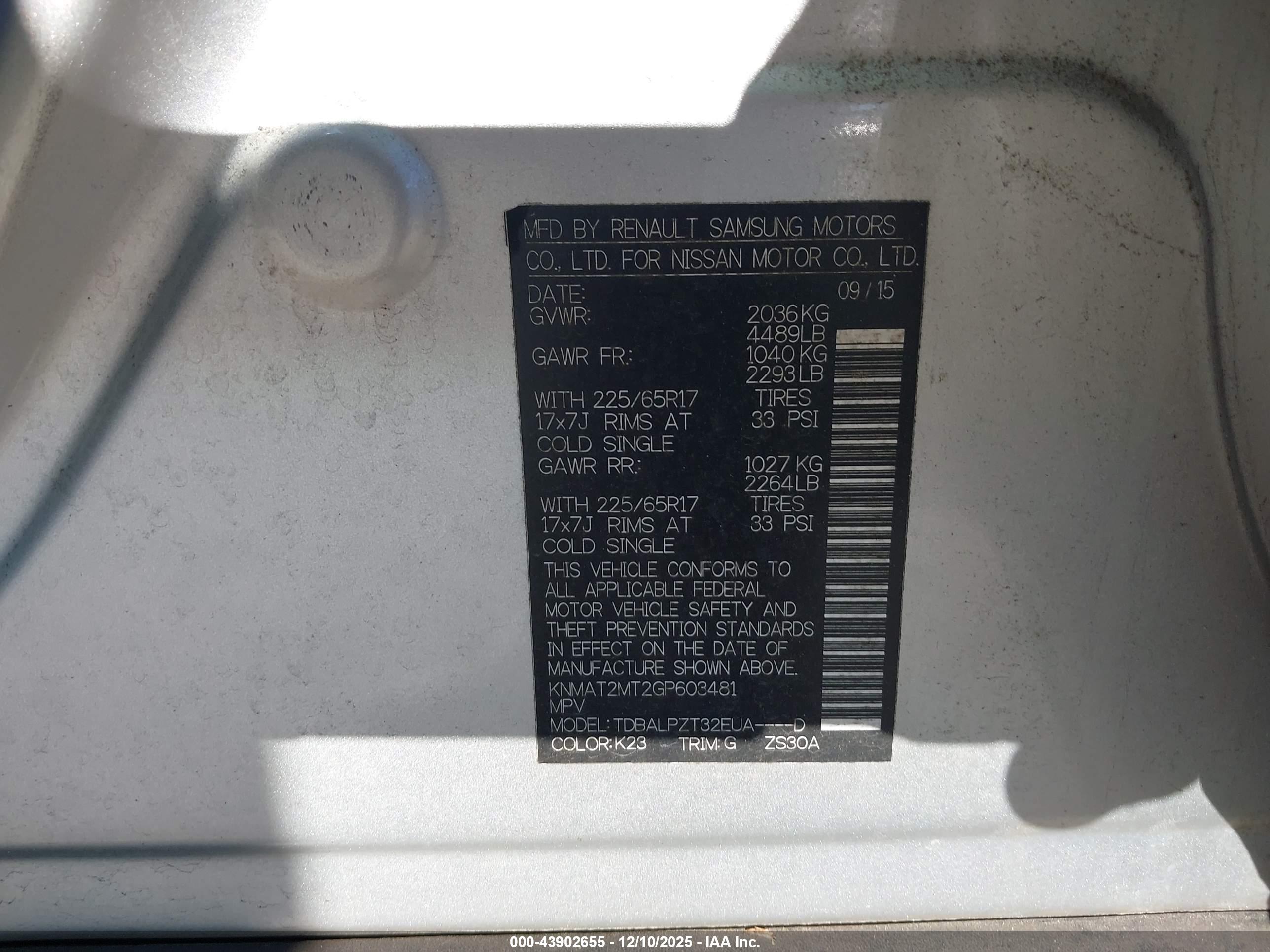 NISSAN ROGUE image 9