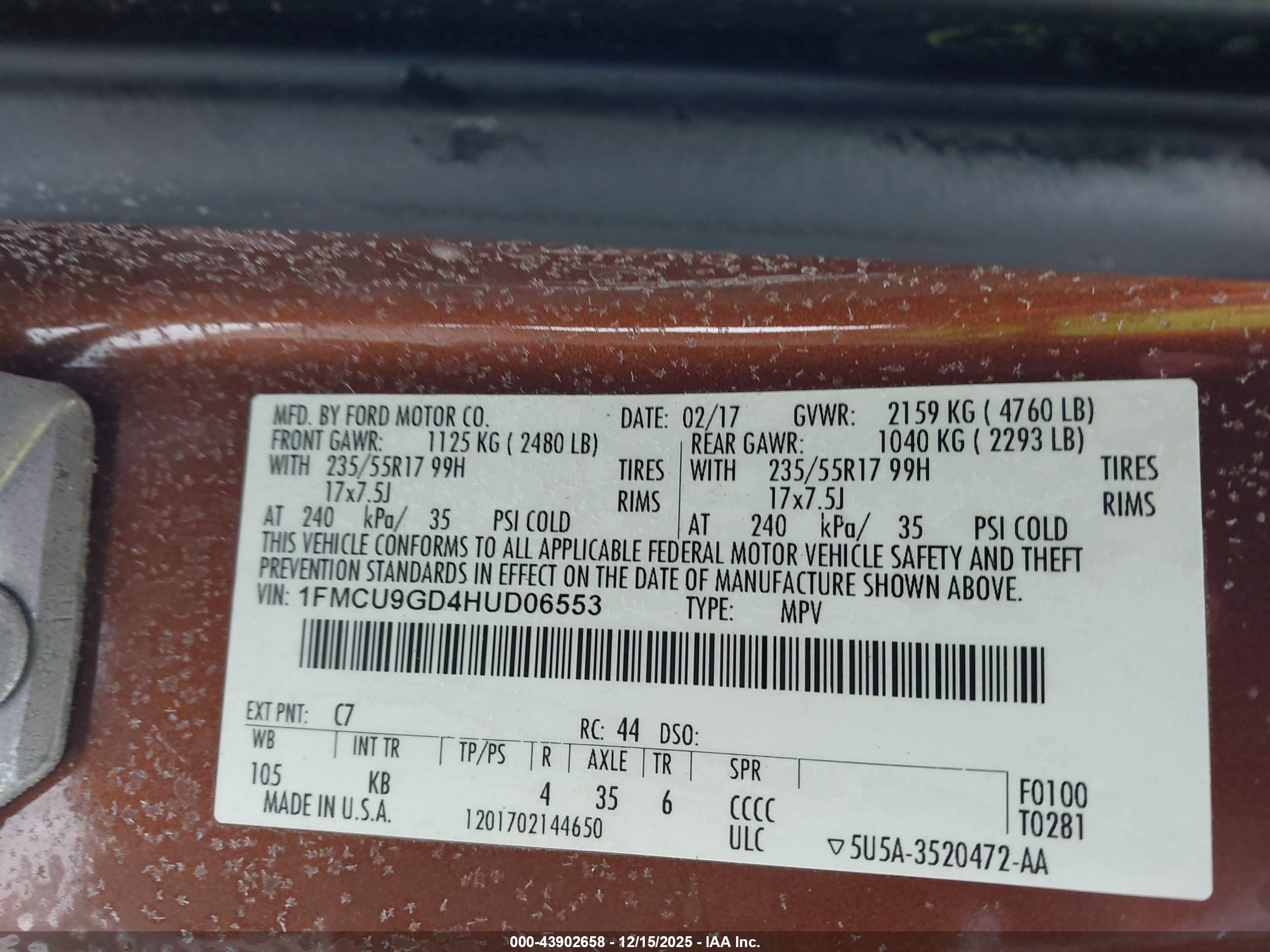 FORD ESCAPE image 9