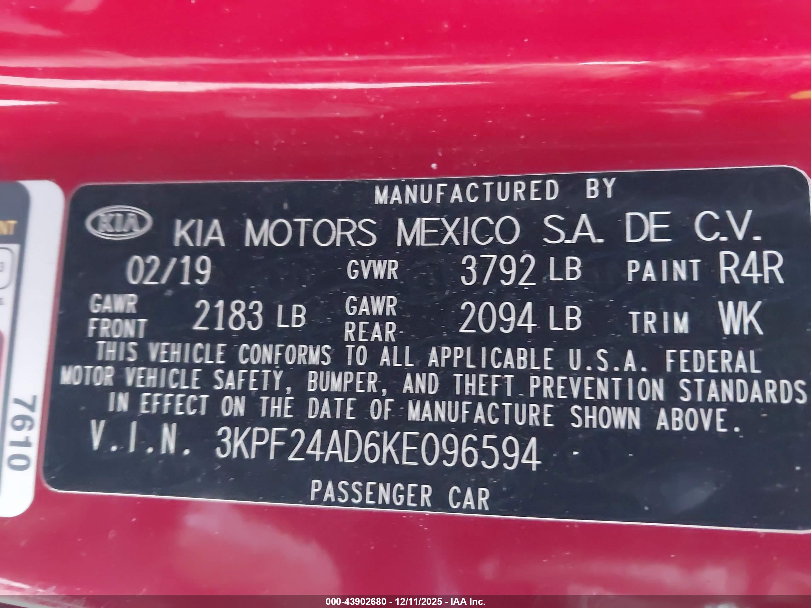 KIA FORTE image 9