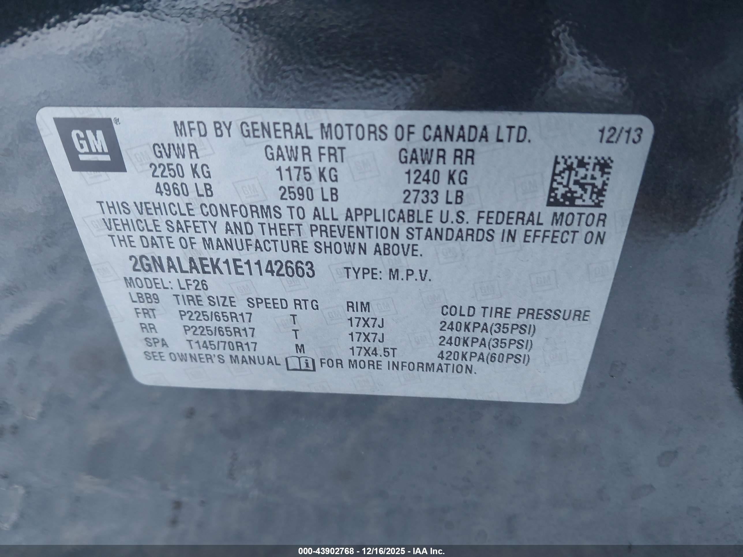 CHEVROLET EQUINOX image 9
