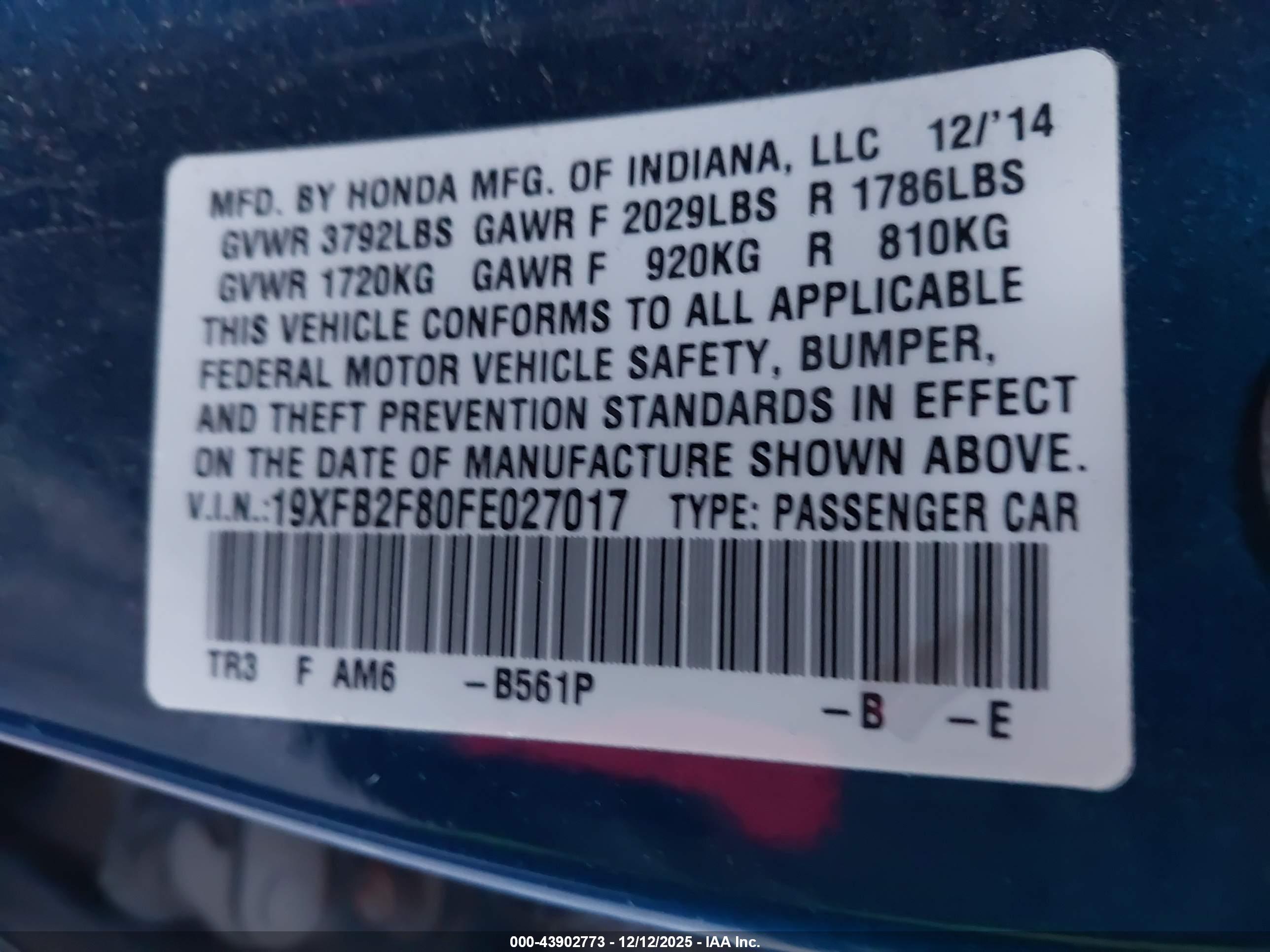 HONDA CIVIC image 9