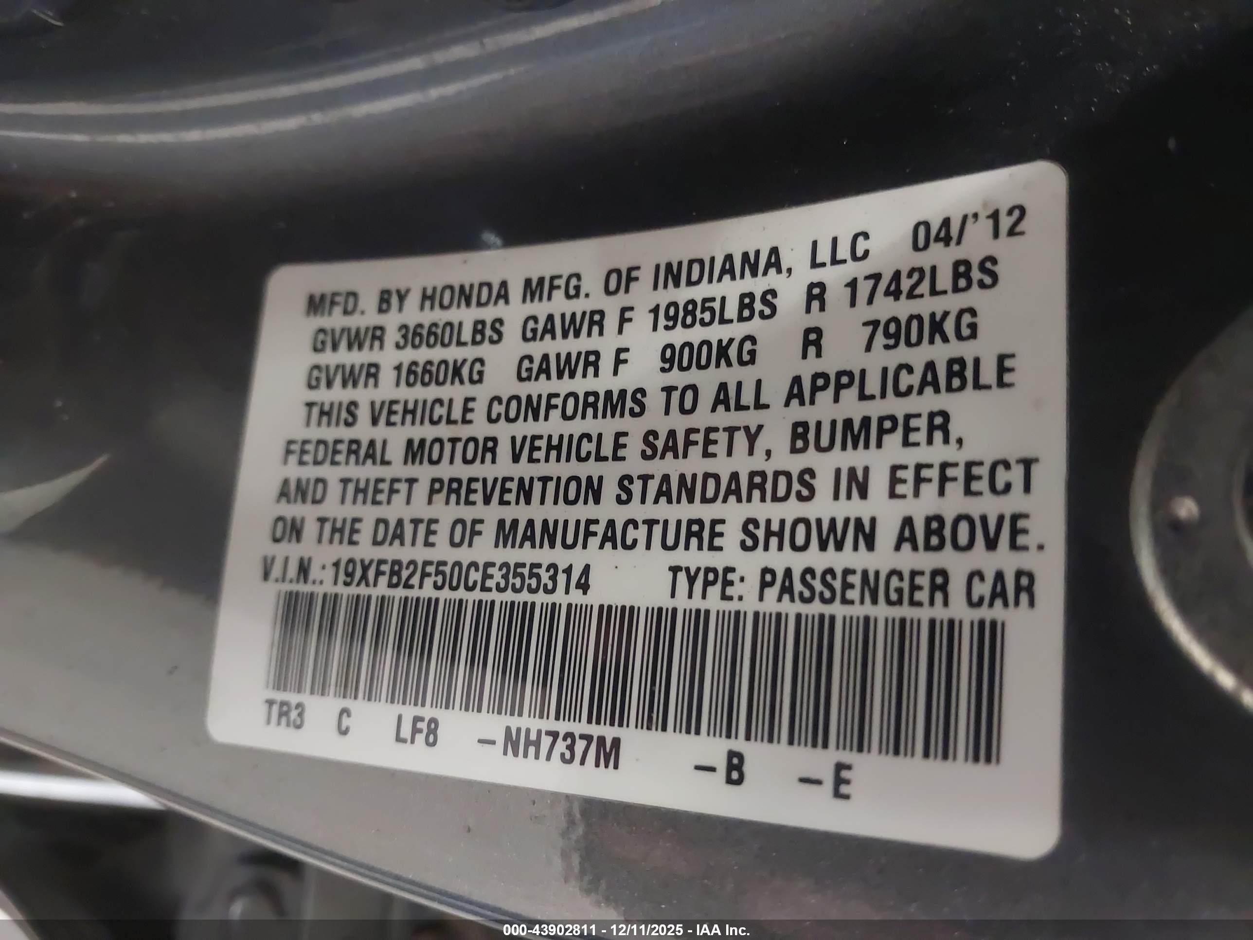 HONDA CIVIC image 9