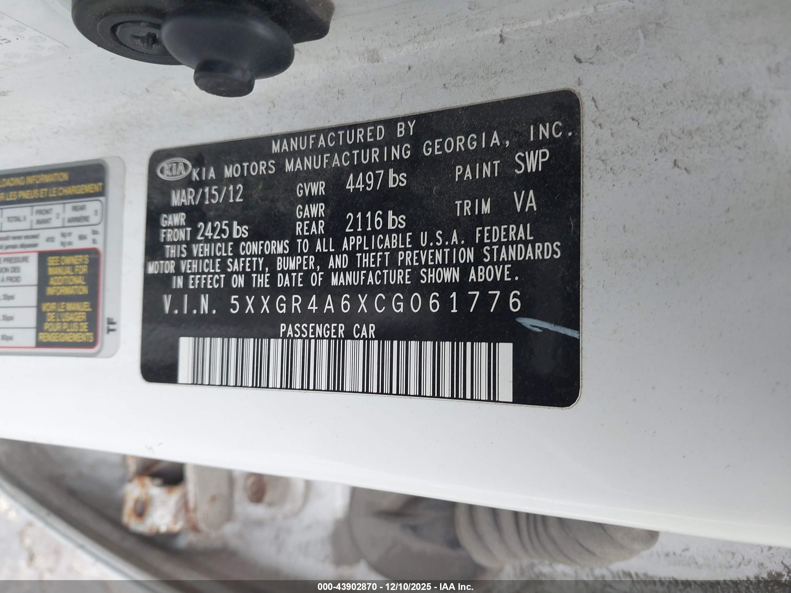 KIA OPTIMA image 9