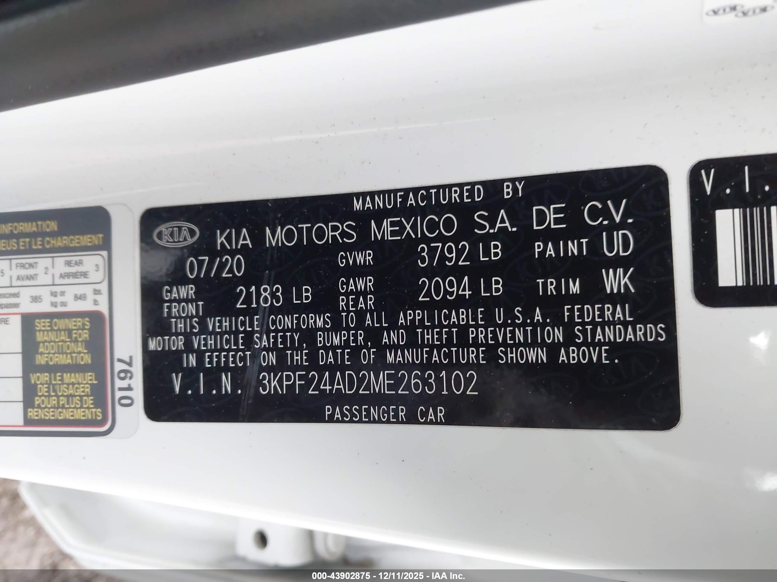 KIA FORTE image 9