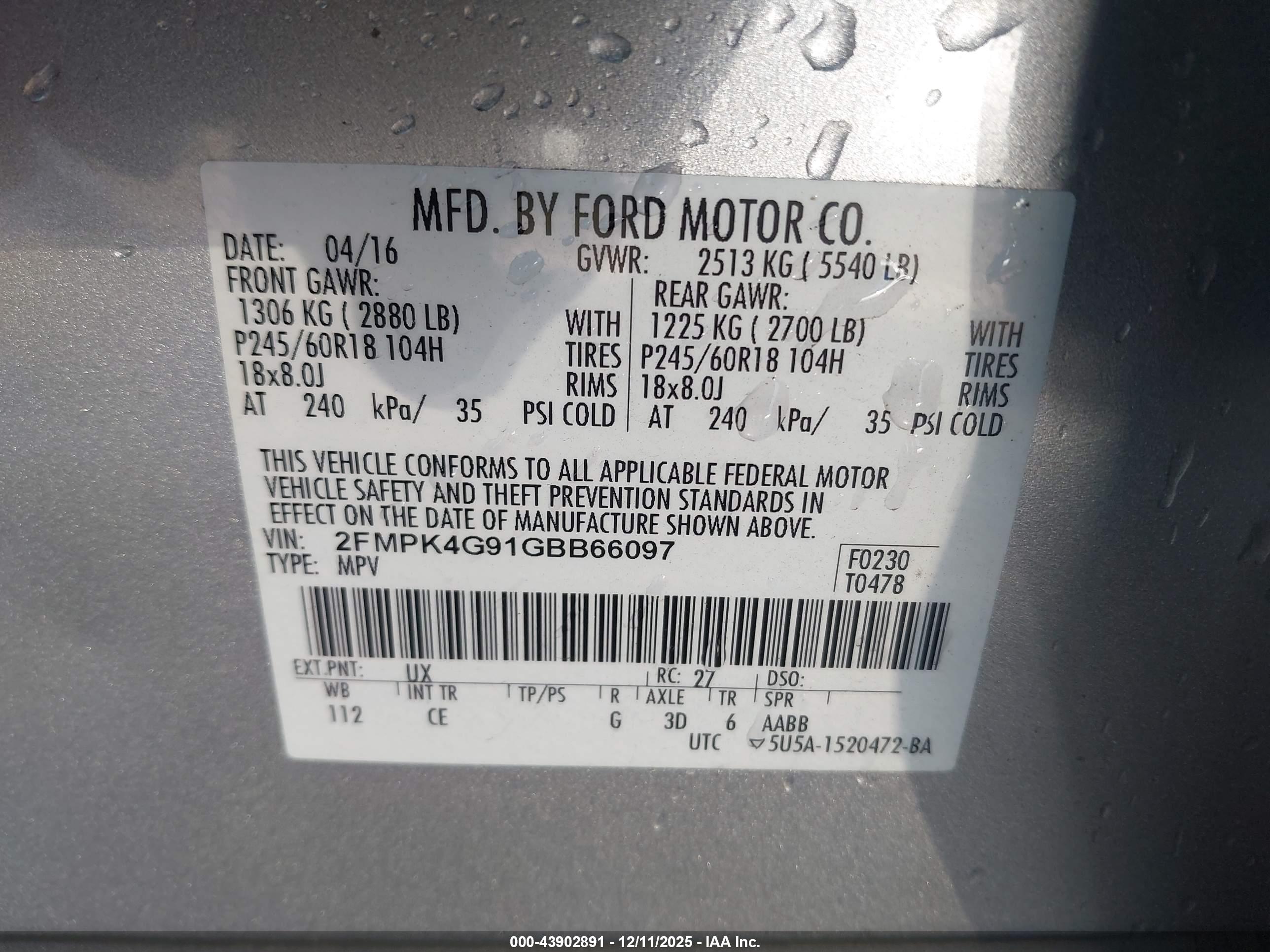 FORD EDGE image 9