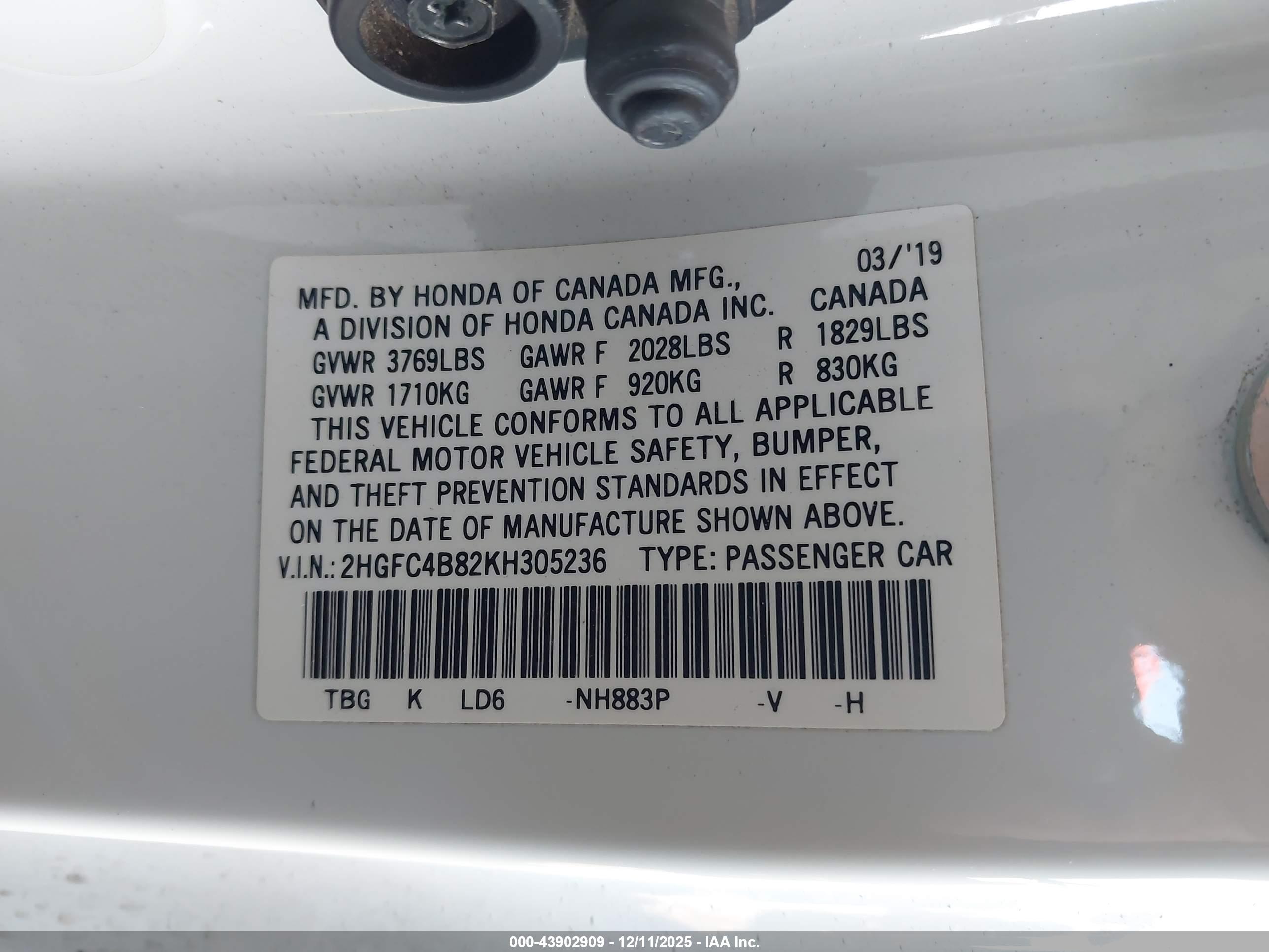HONDA CIVIC image 9