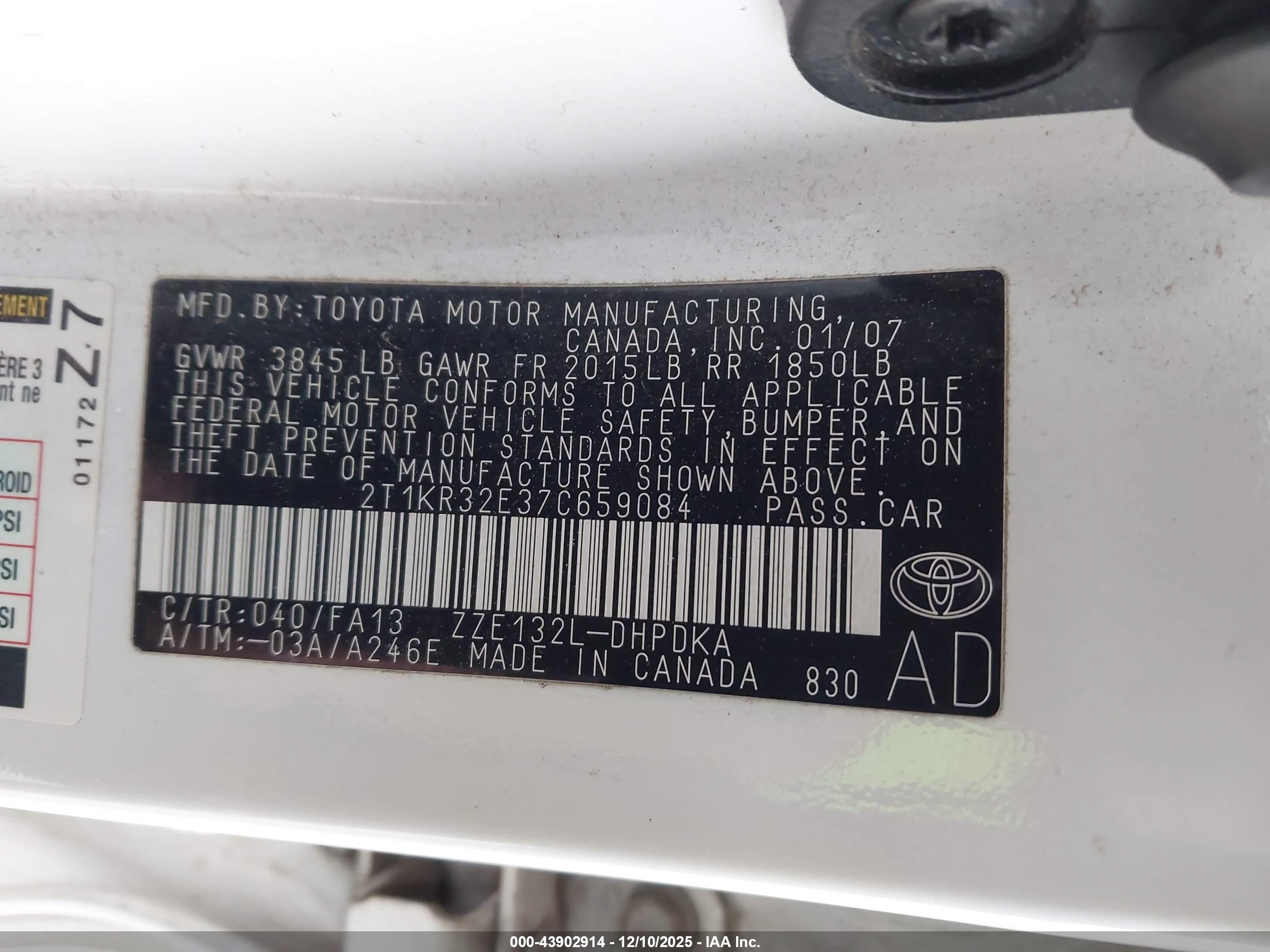 TOYOTA MATRIX image 9
