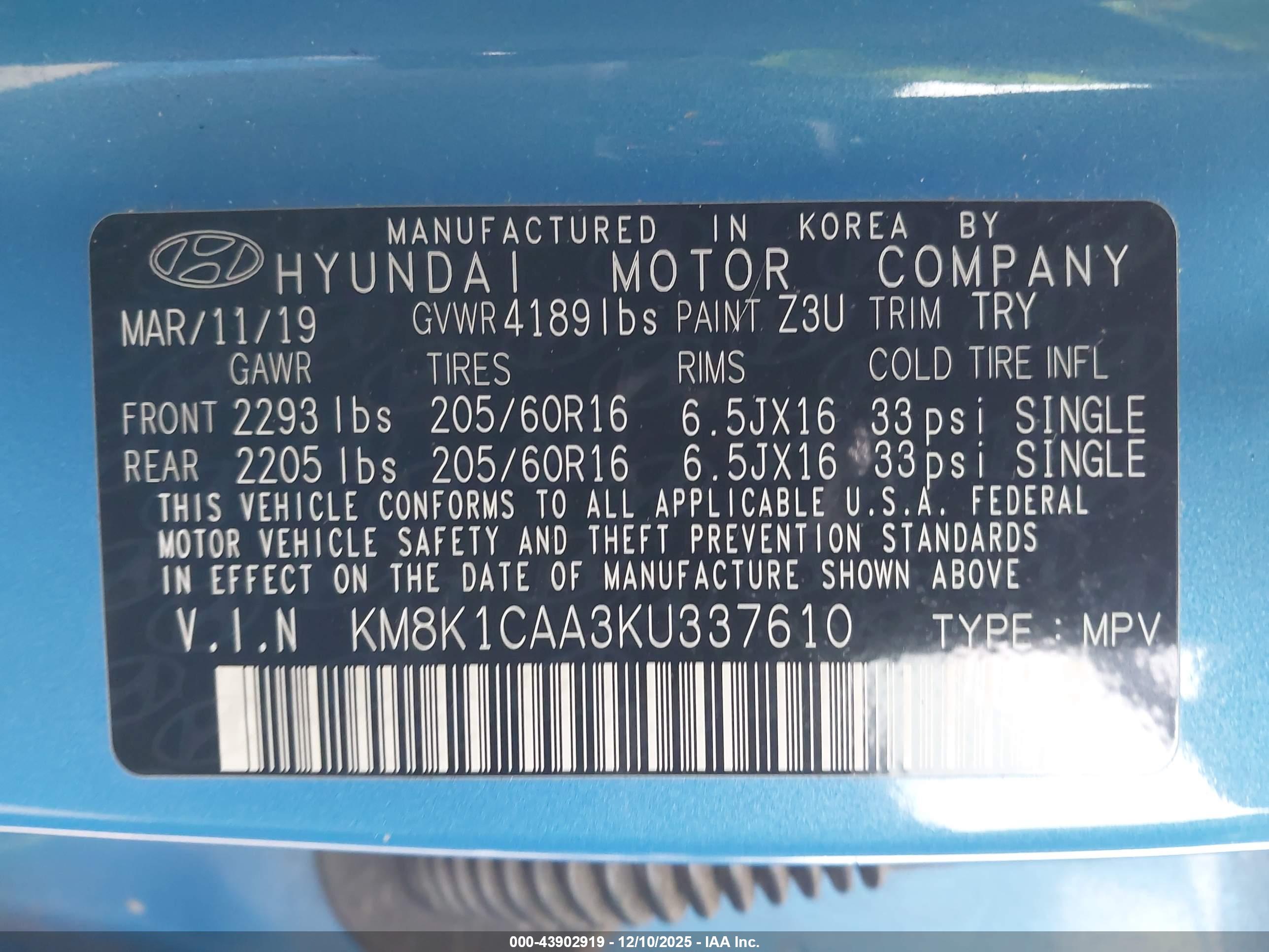 HYUNDAI KONA image 9
