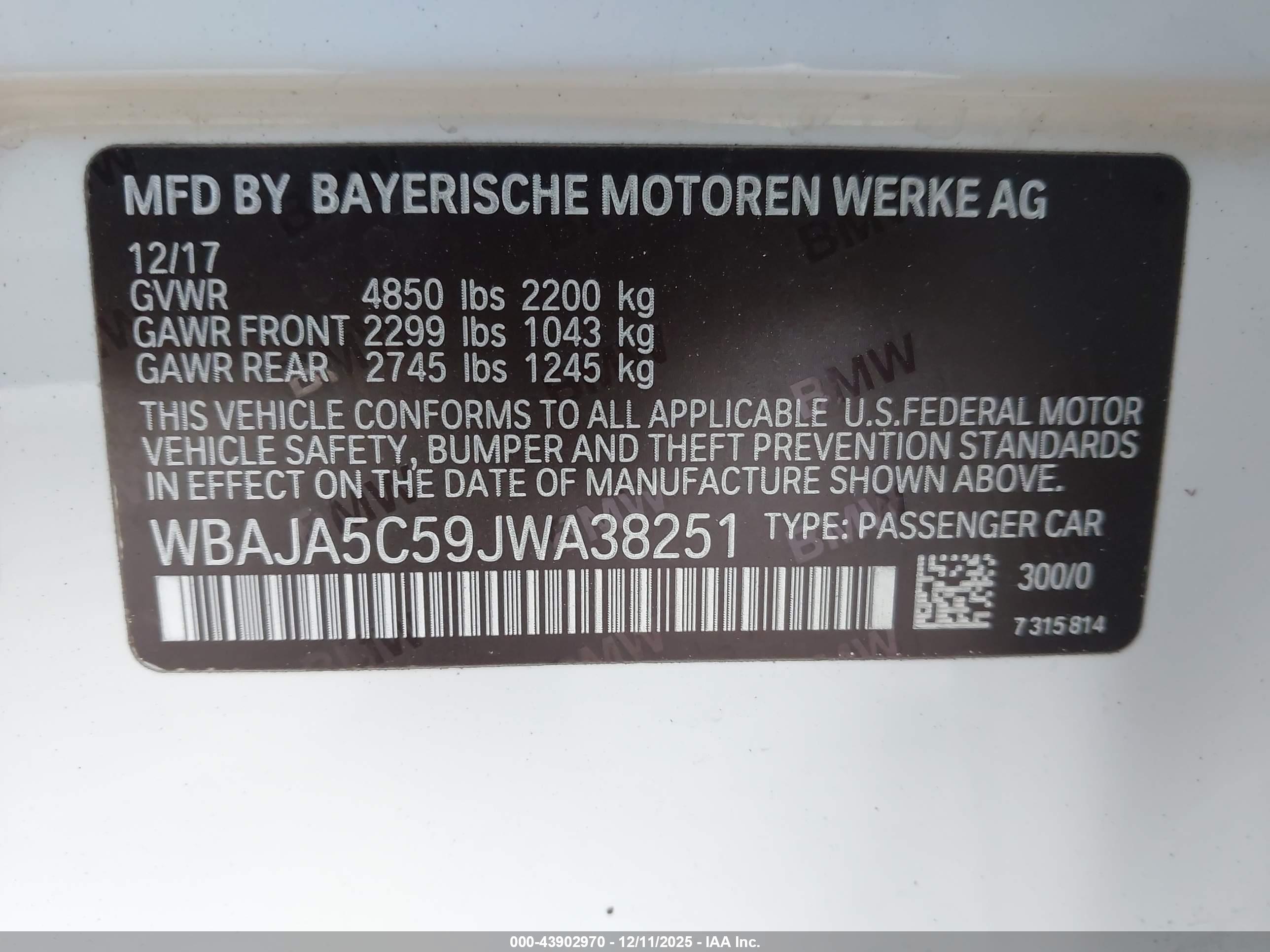 BMW 530I image 9