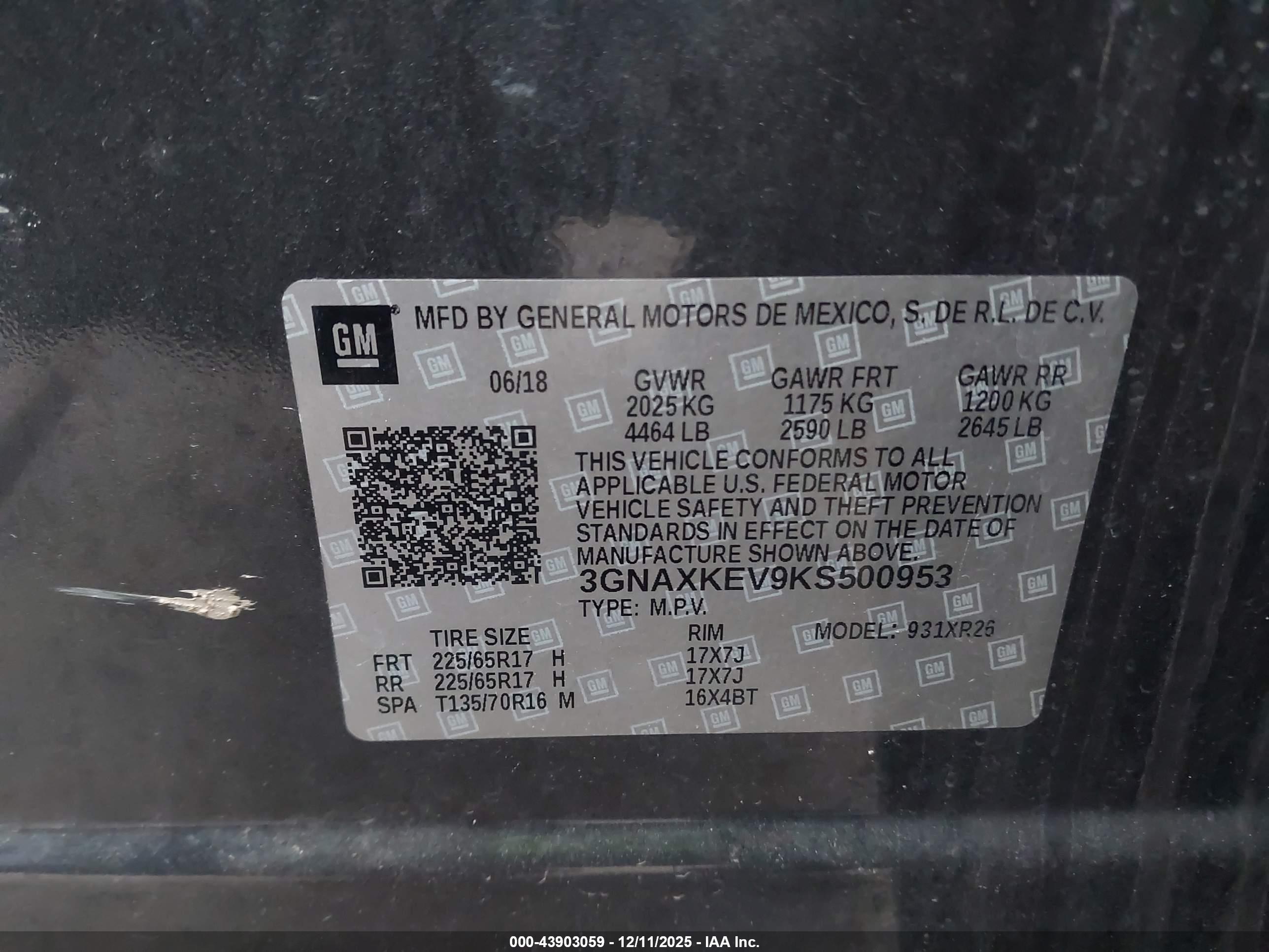 CHEVROLET EQUINOX image 9