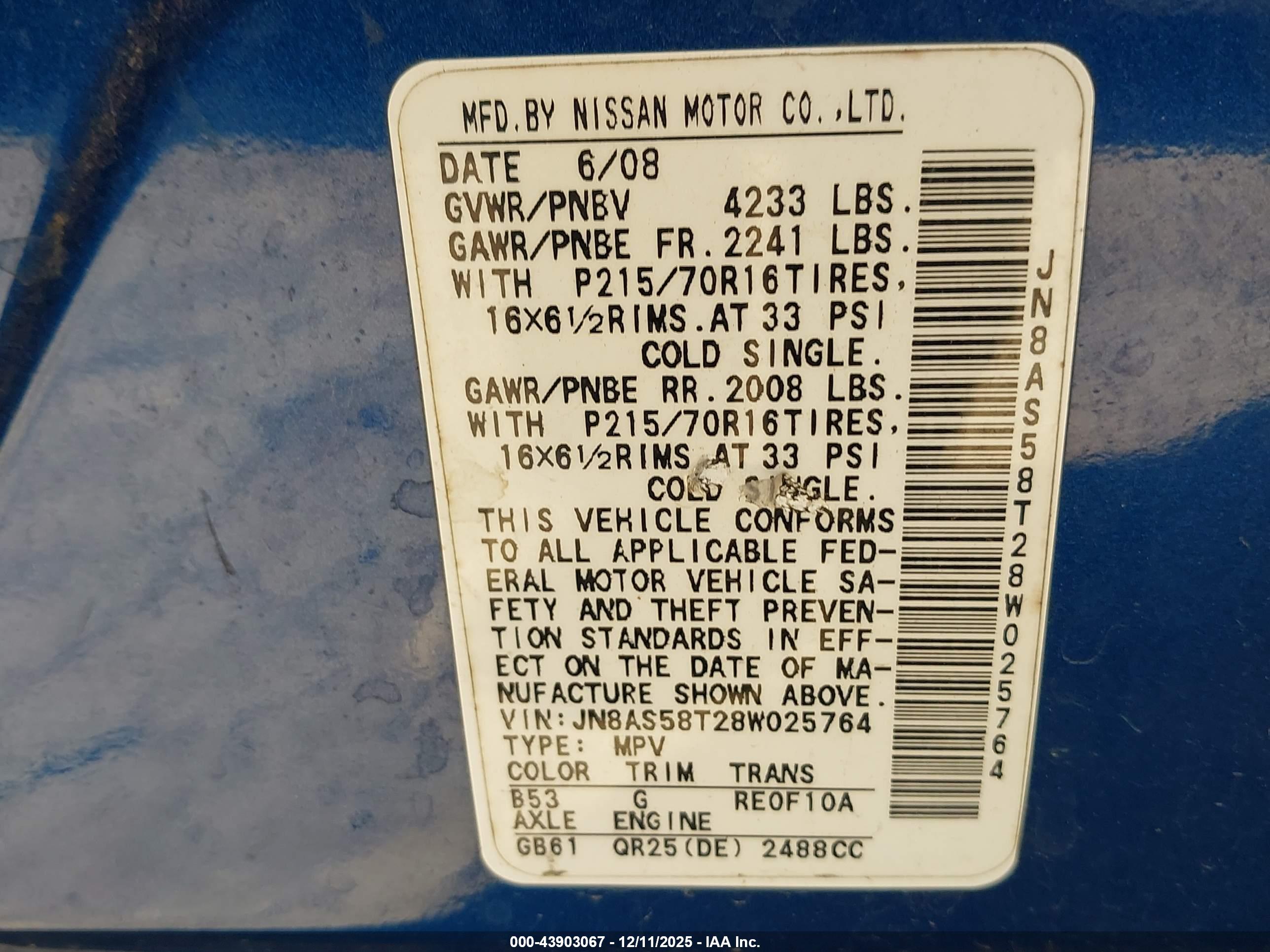 NISSAN ROGUE image 9
