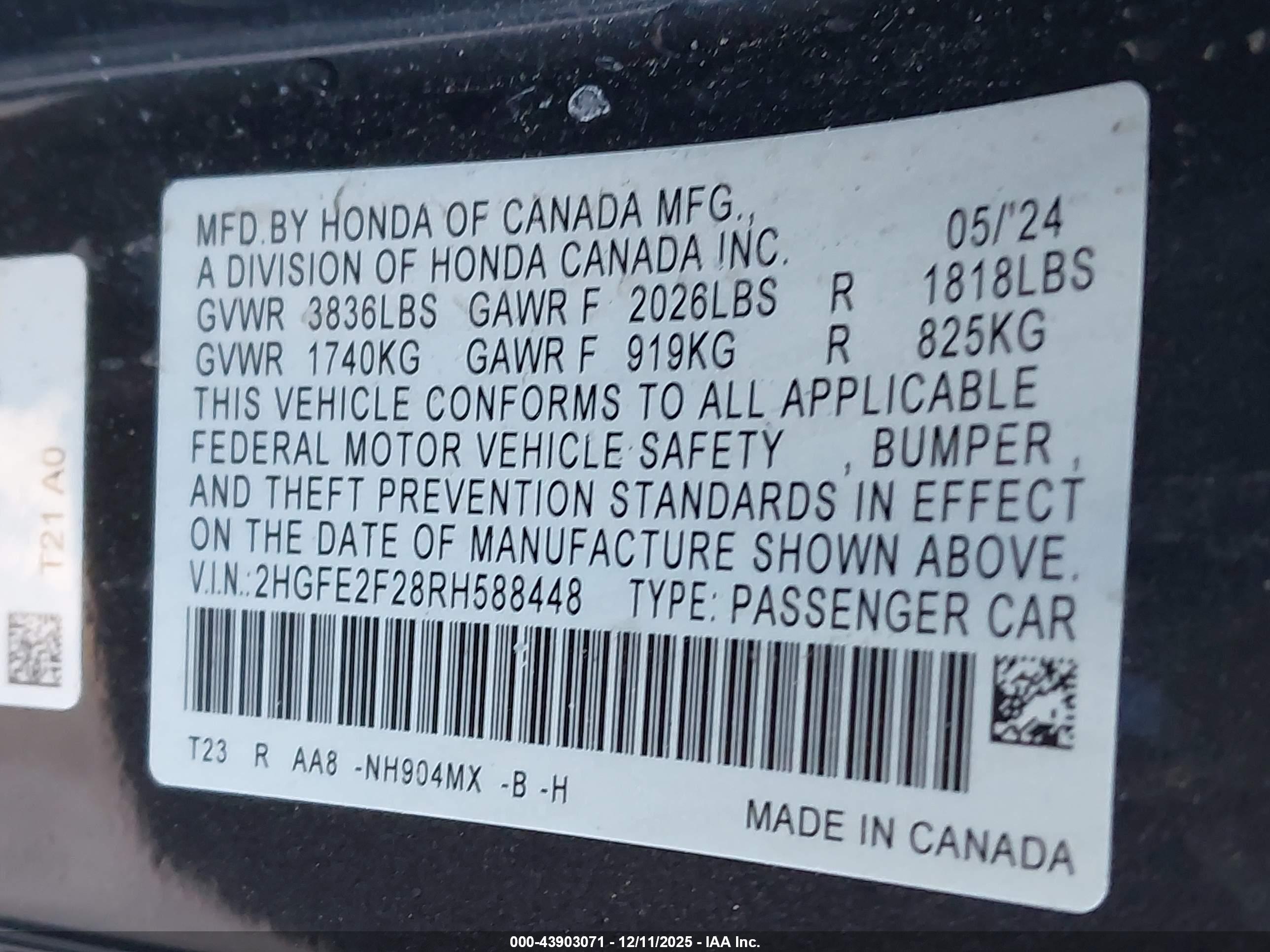 HONDA CIVIC image 9