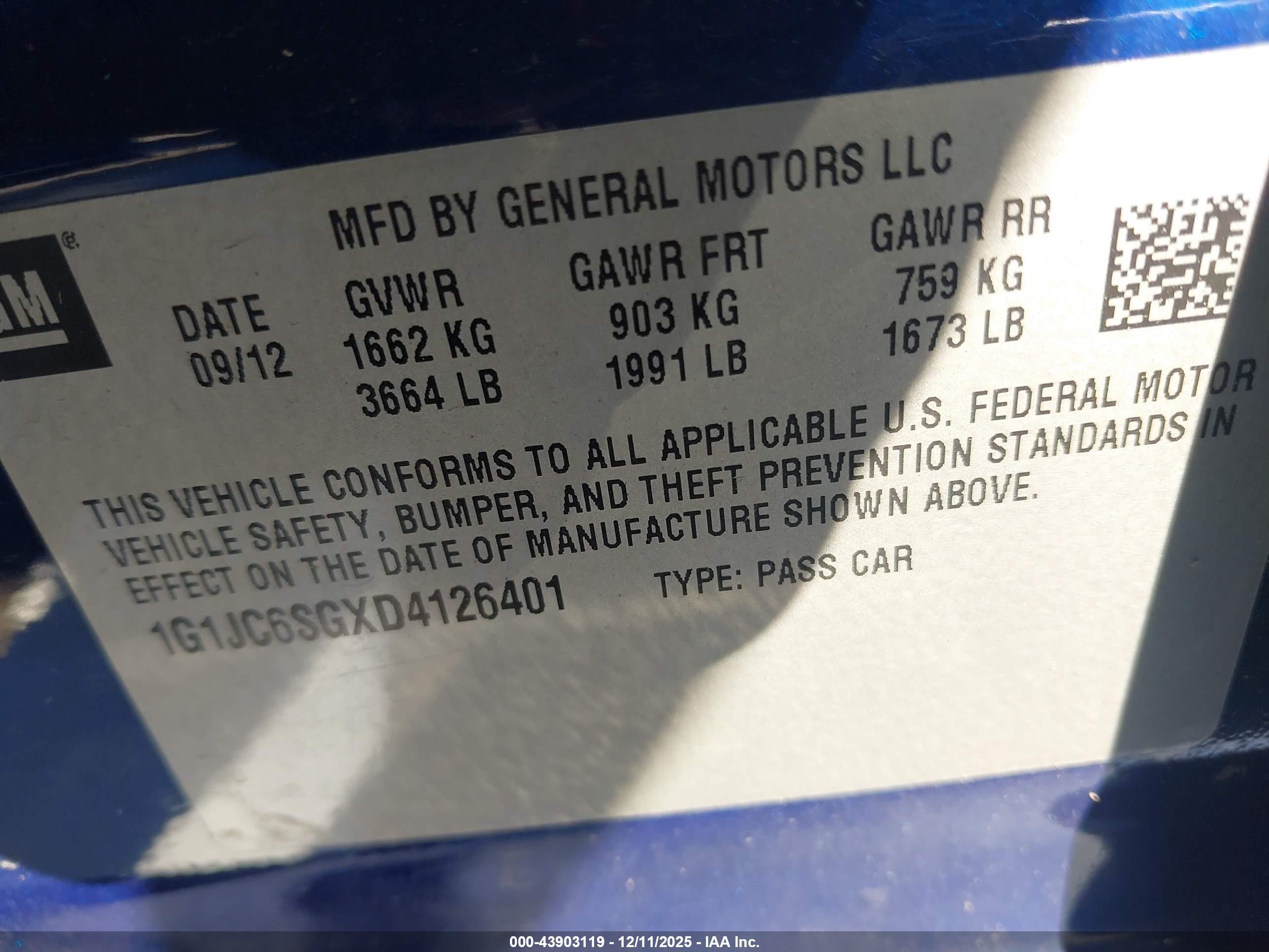 CHEVROLET SONIC image 9