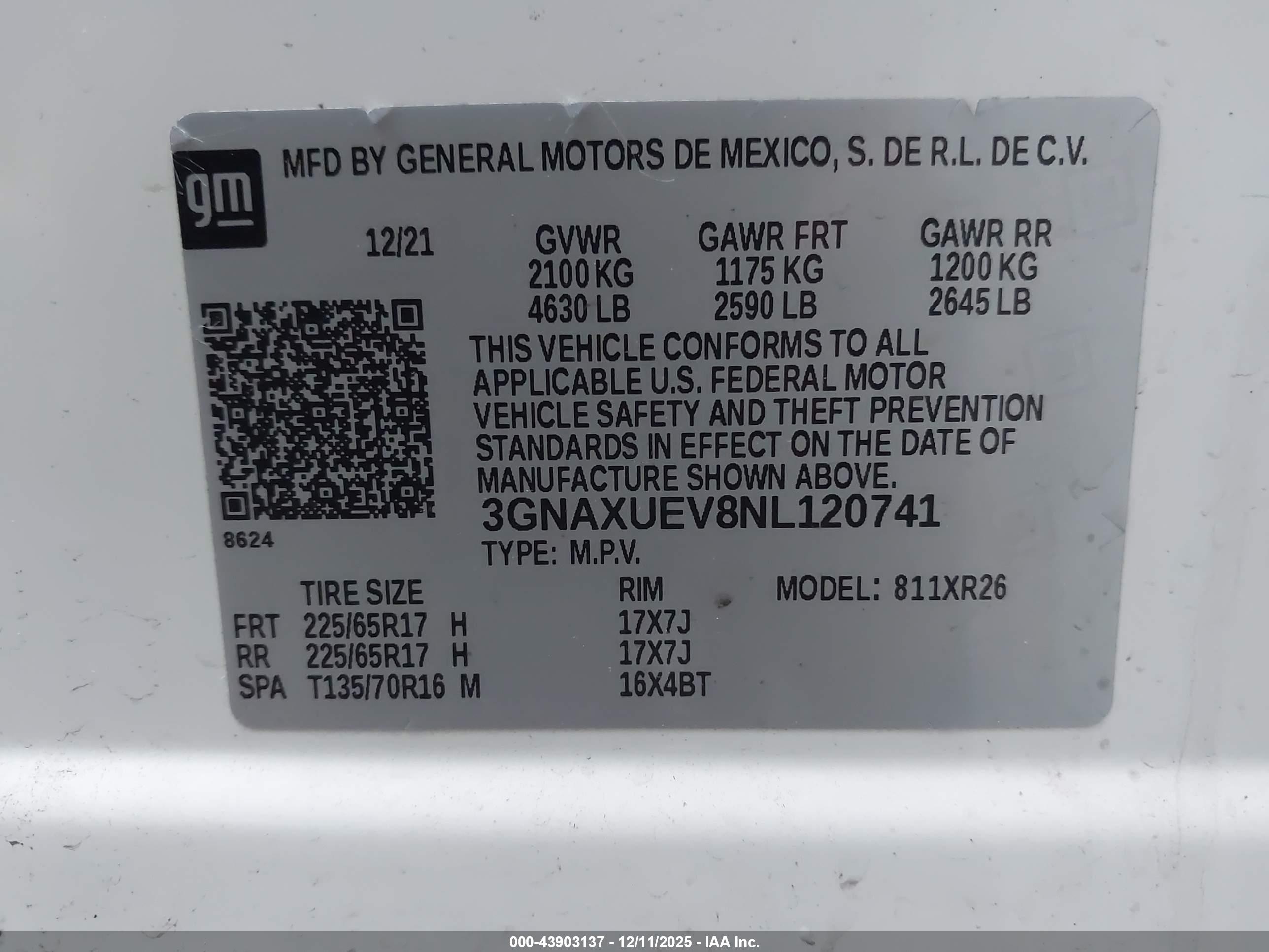CHEVROLET EQUINOX image 9
