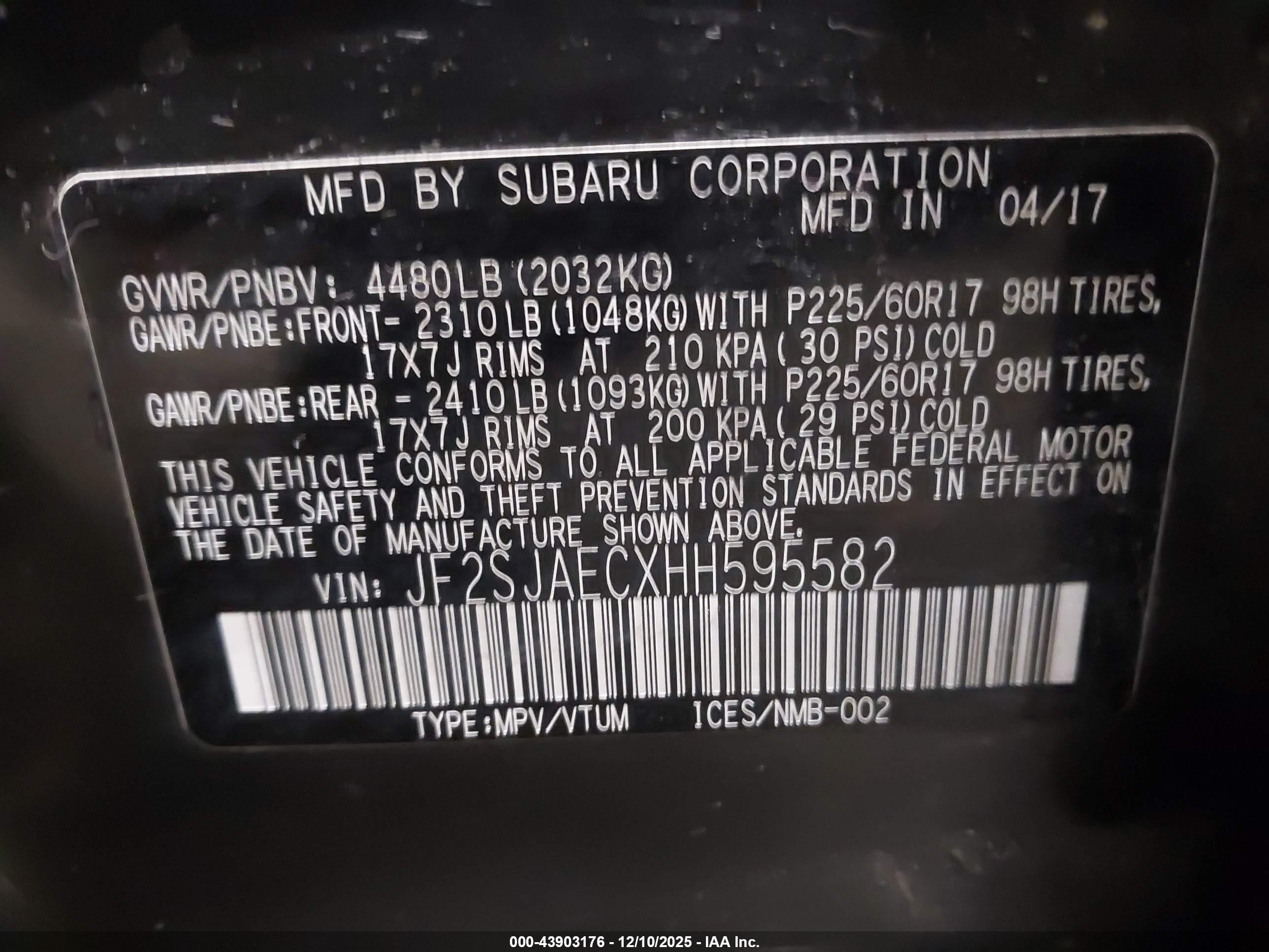 SUBARU FORESTER image 9