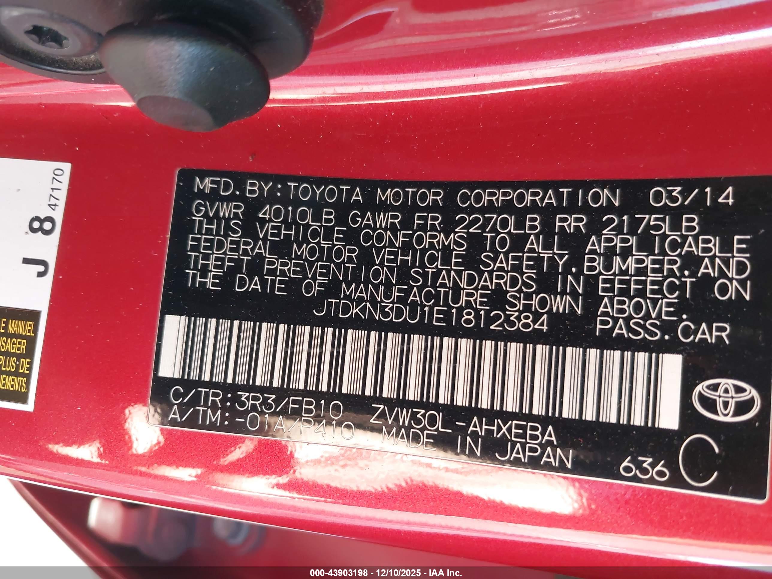 TOYOTA PRIUS image 9