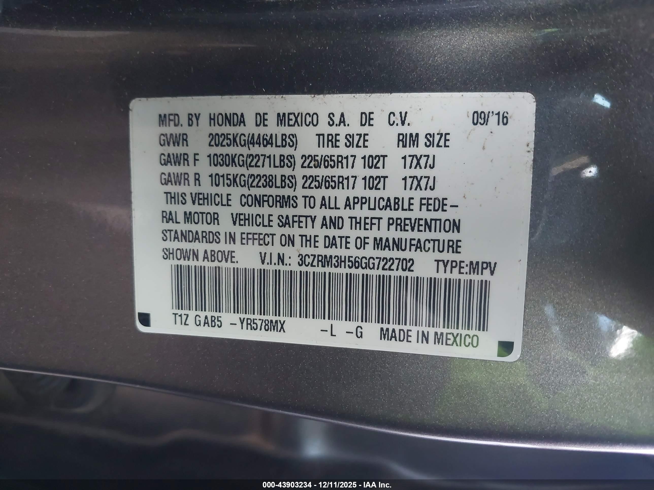 HONDA CR-V image 9