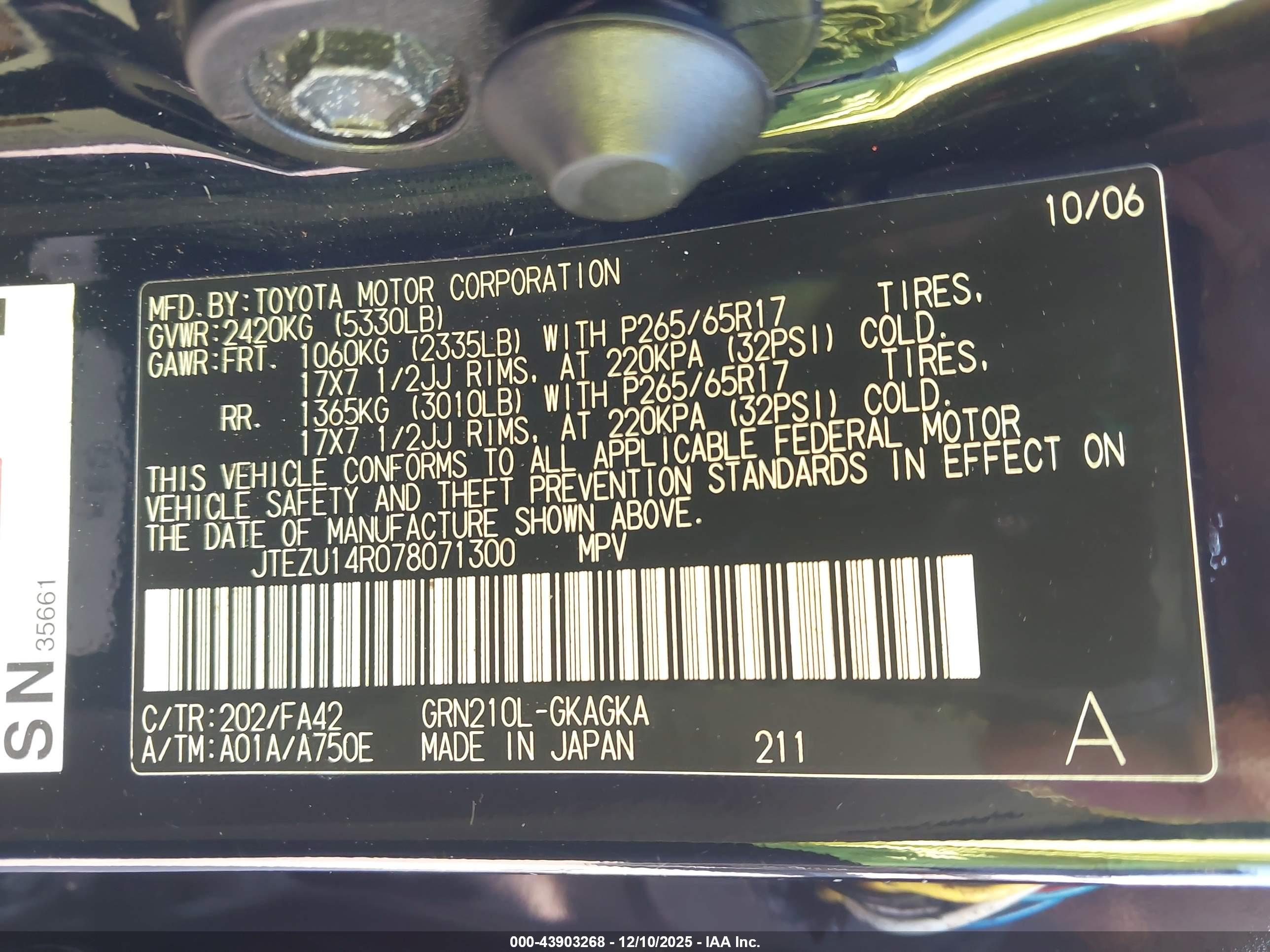 TOYOTA 4RUNNER image 9