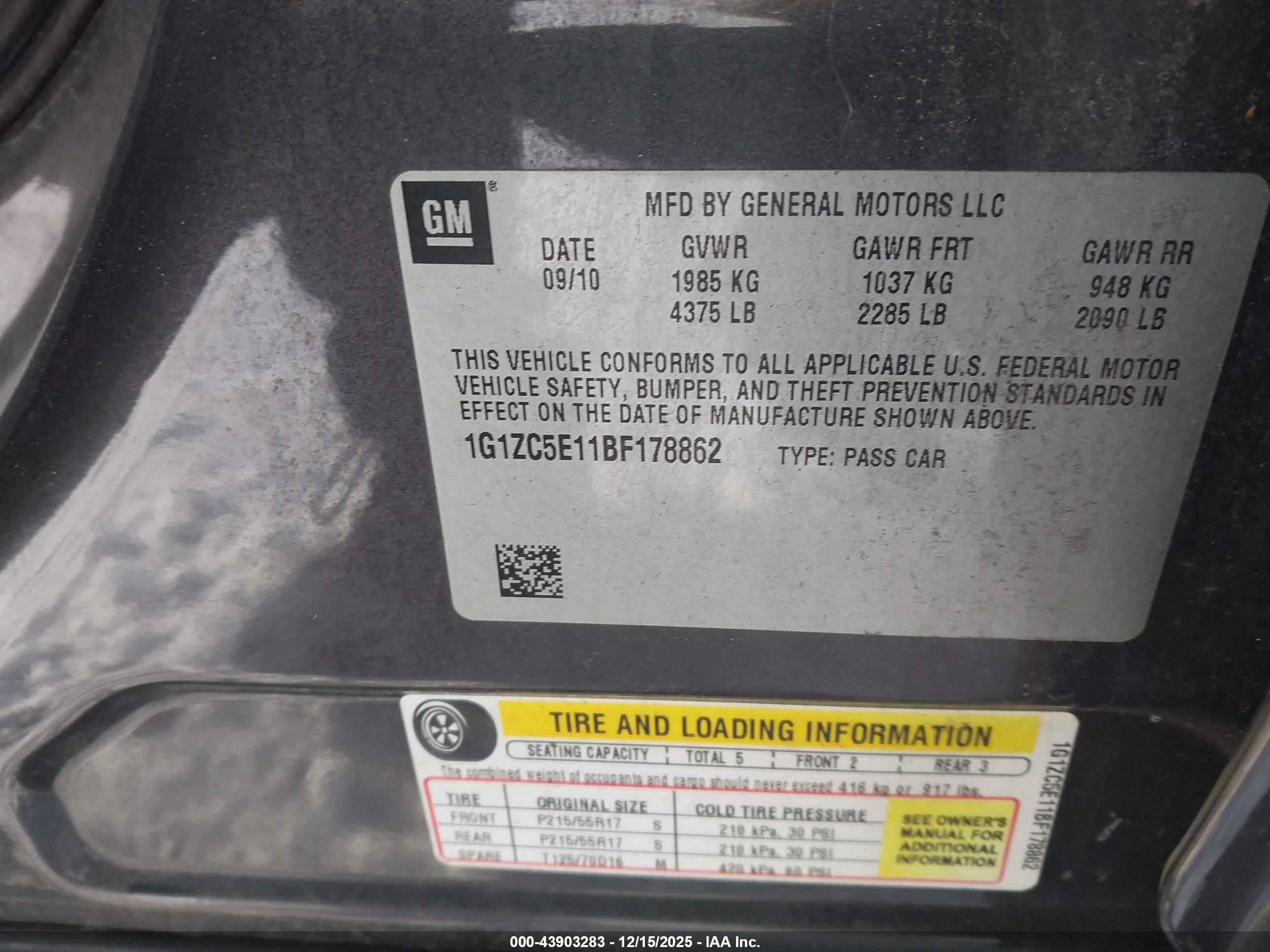 CHEVROLET MALIBU image 9