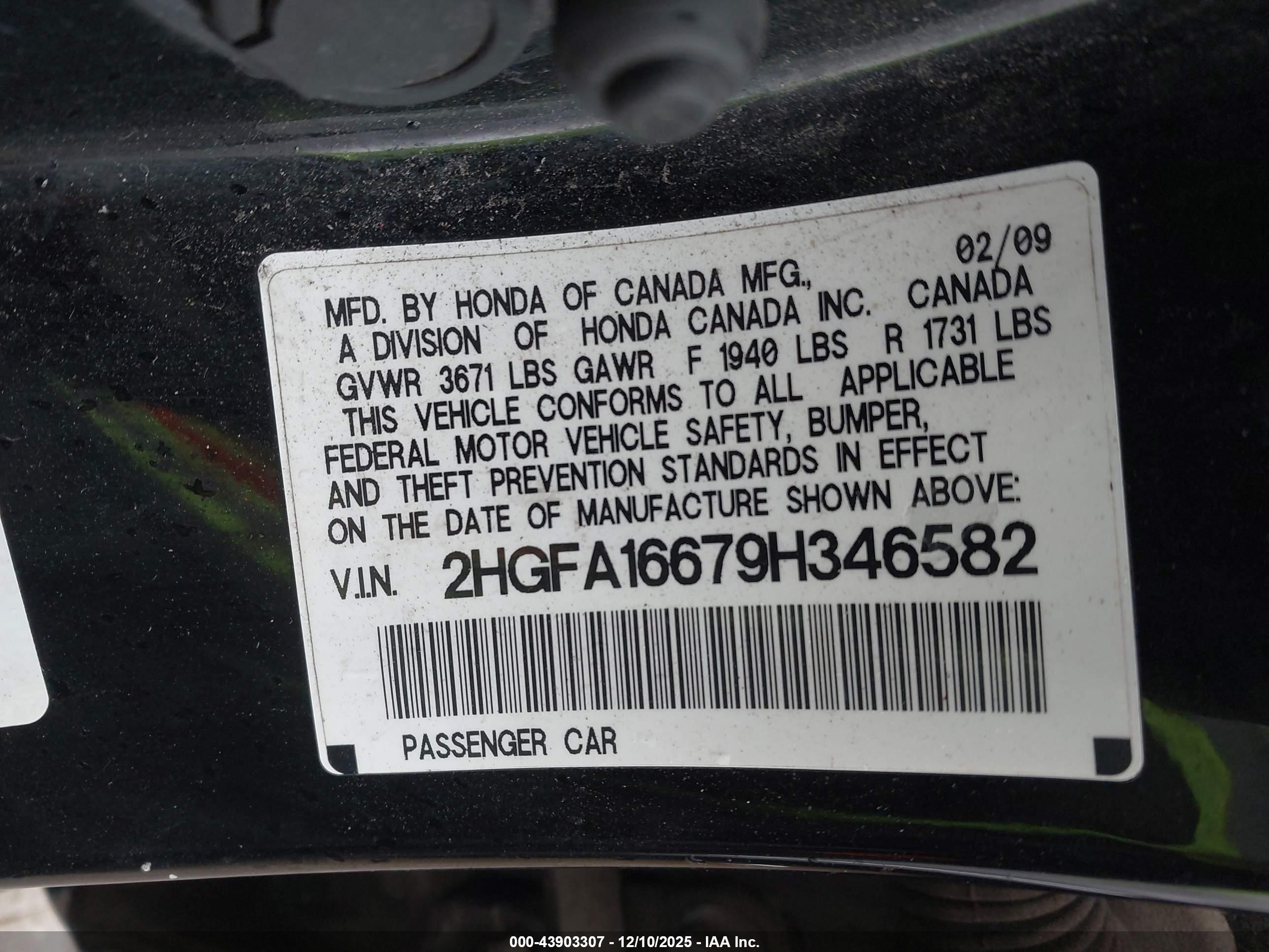 HONDA CIVIC image 9