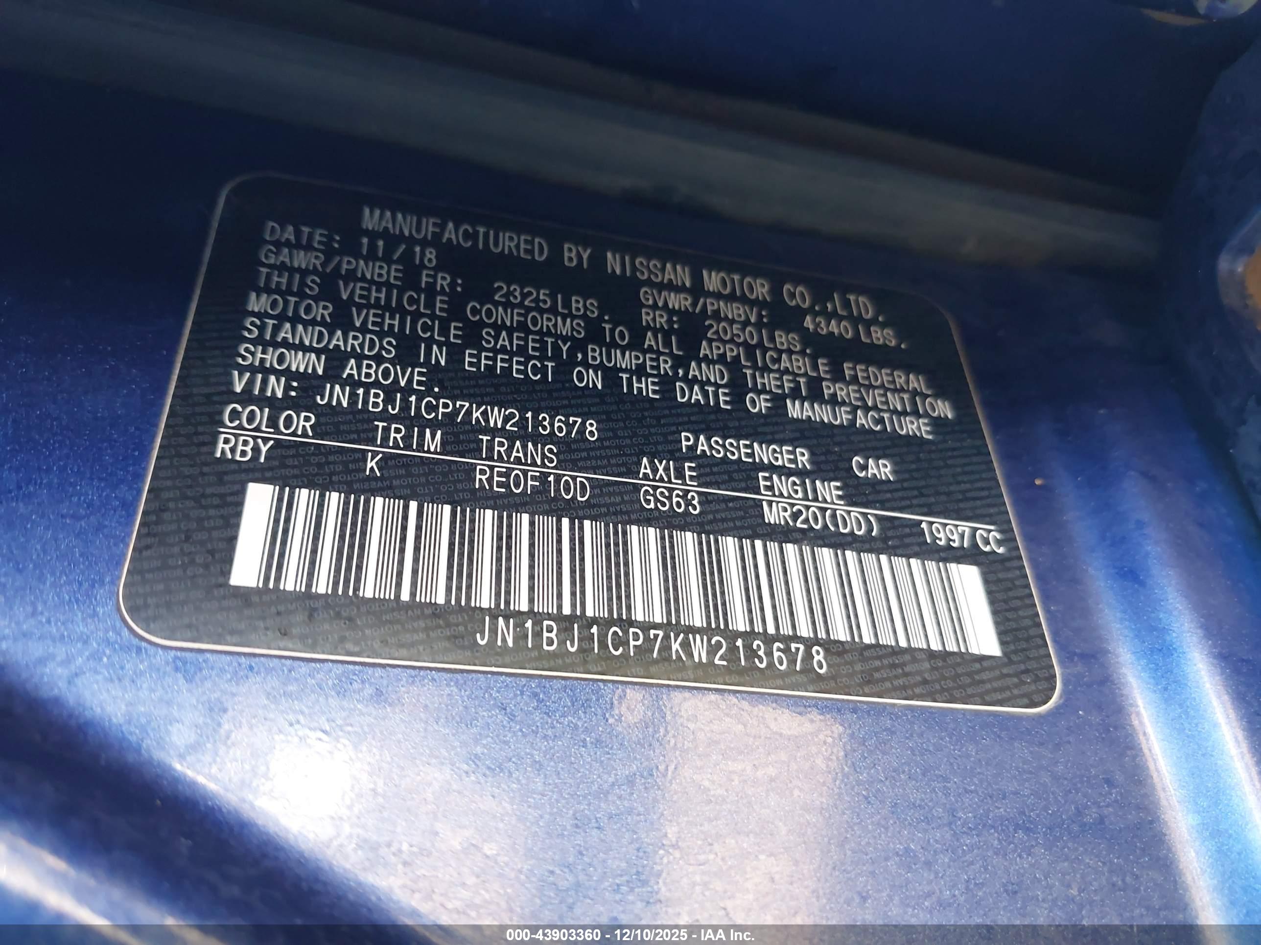 NISSAN ROGUE image 9