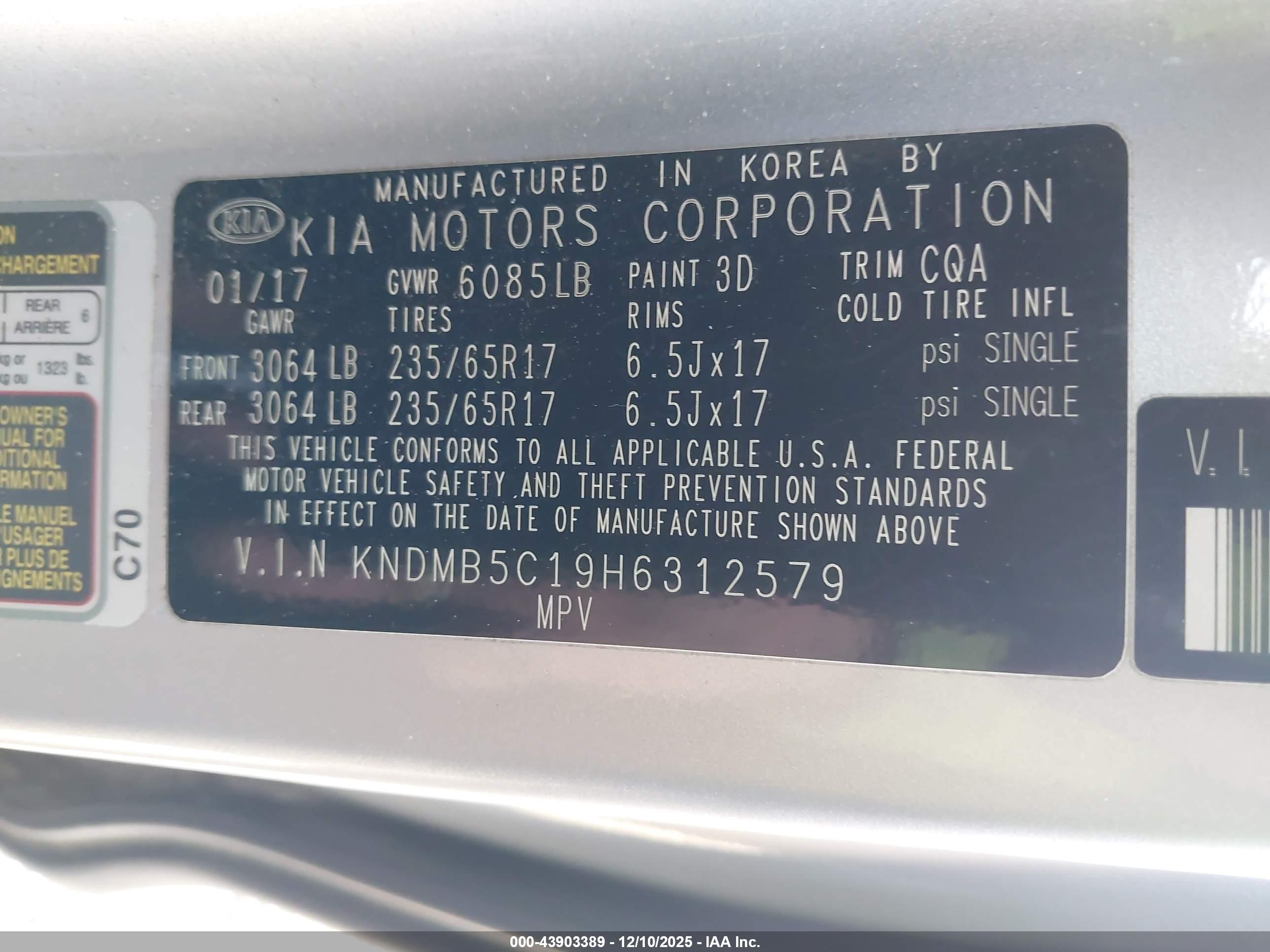 KIA SEDONA image 9