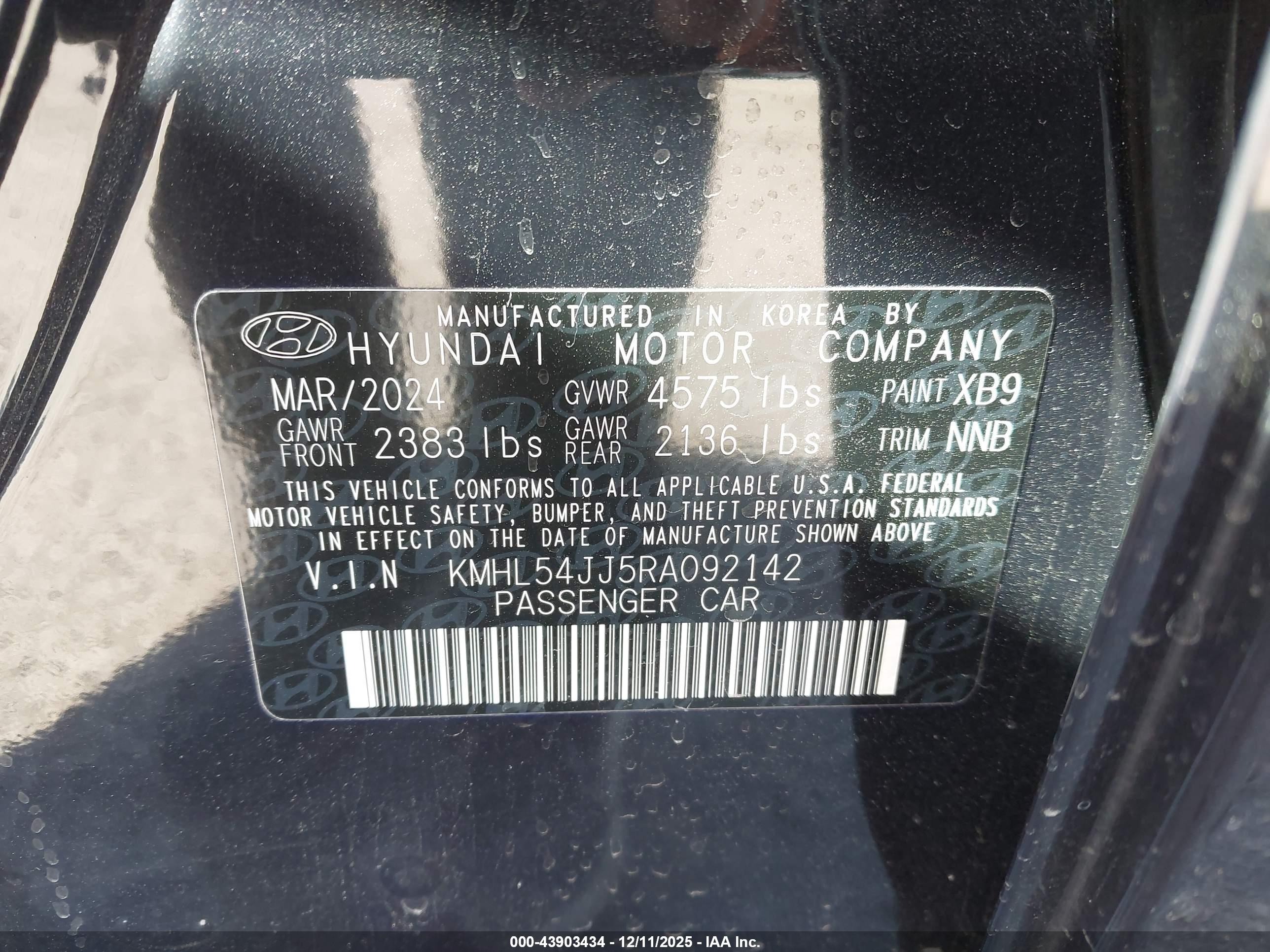 HYUNDAI SONATA image 9