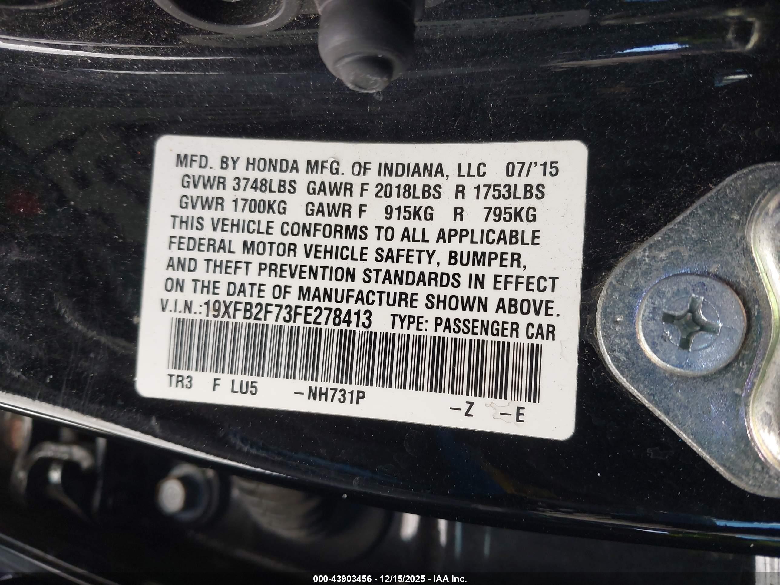 HONDA CIVIC image 9