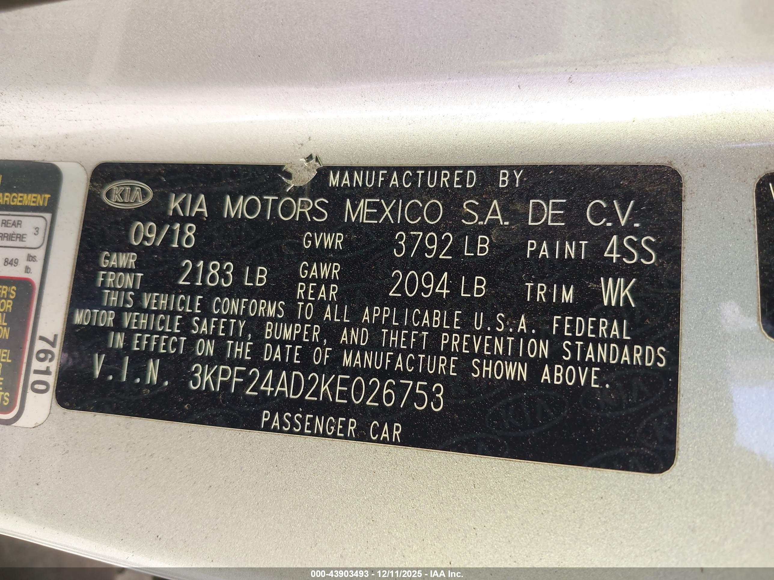 KIA FORTE image 9