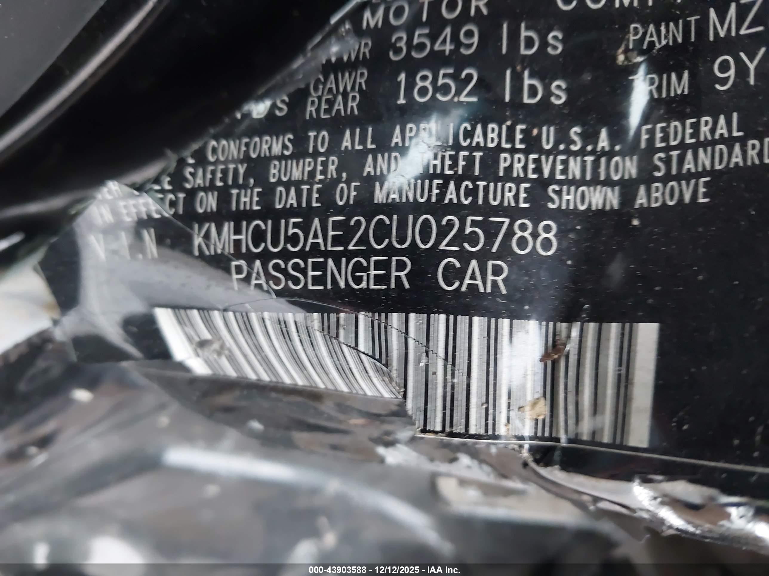 HYUNDAI ACCENT image 9