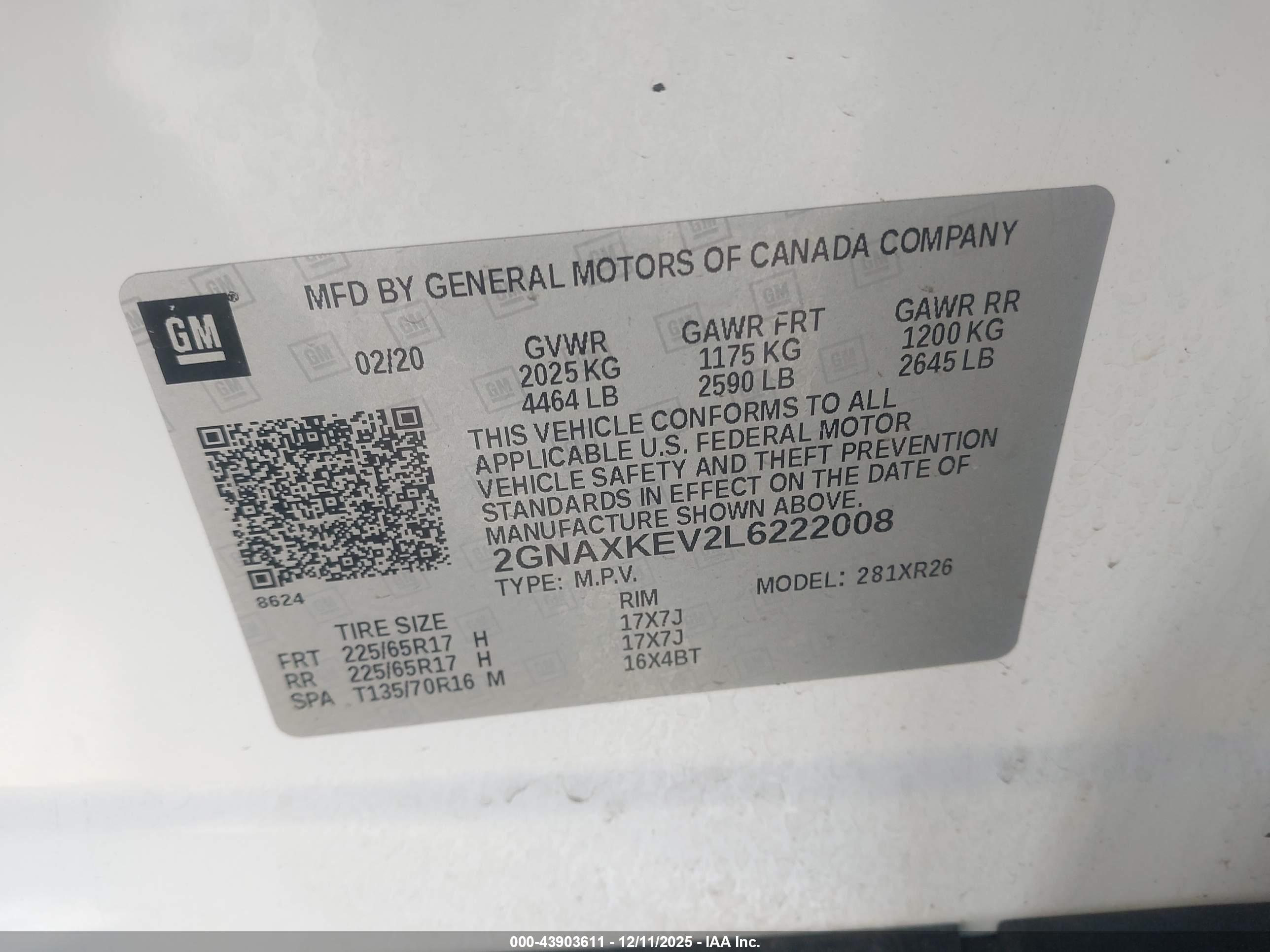 CHEVROLET EQUINOX image 9