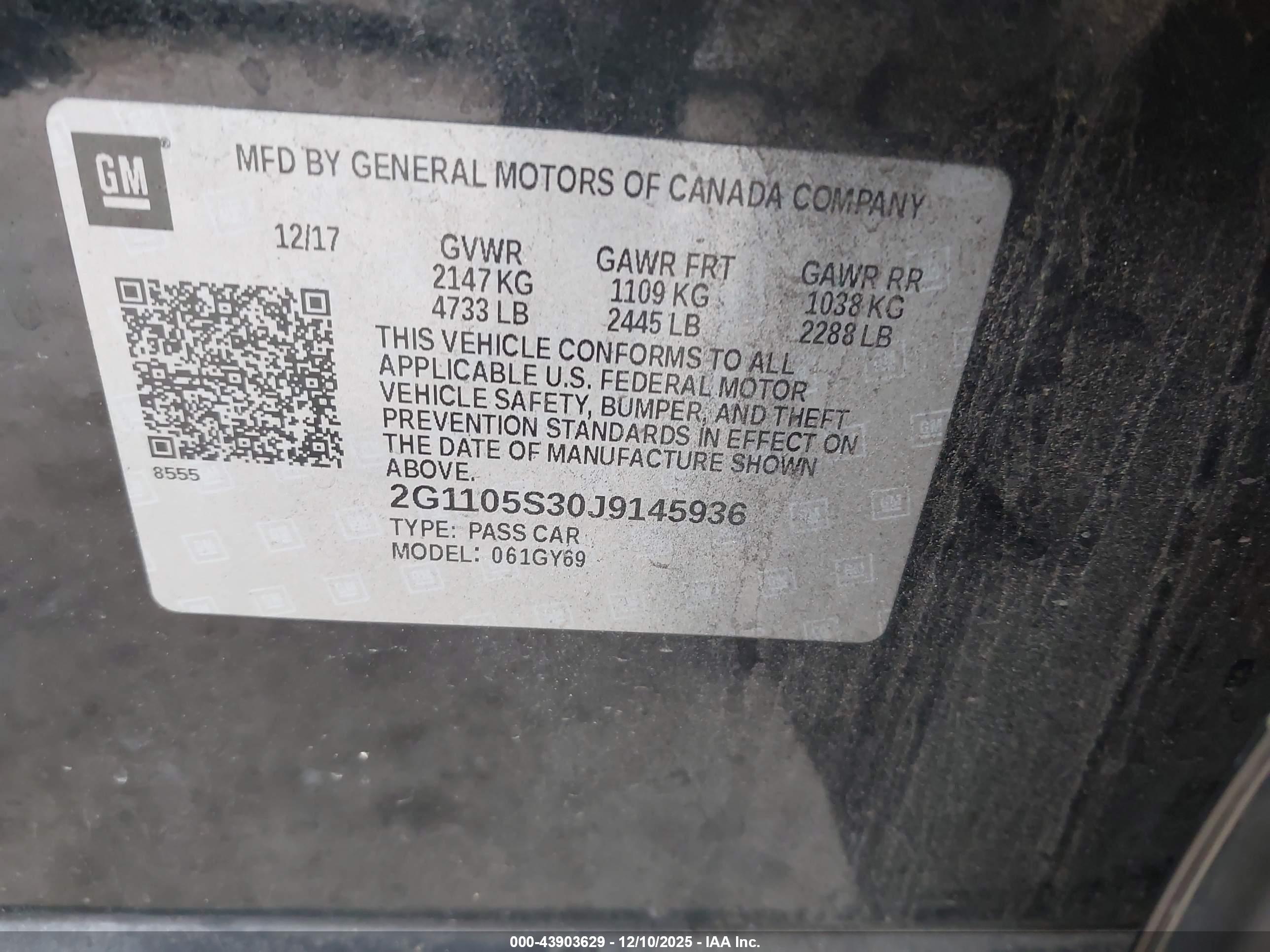 CHEVROLET IMPALA image 9