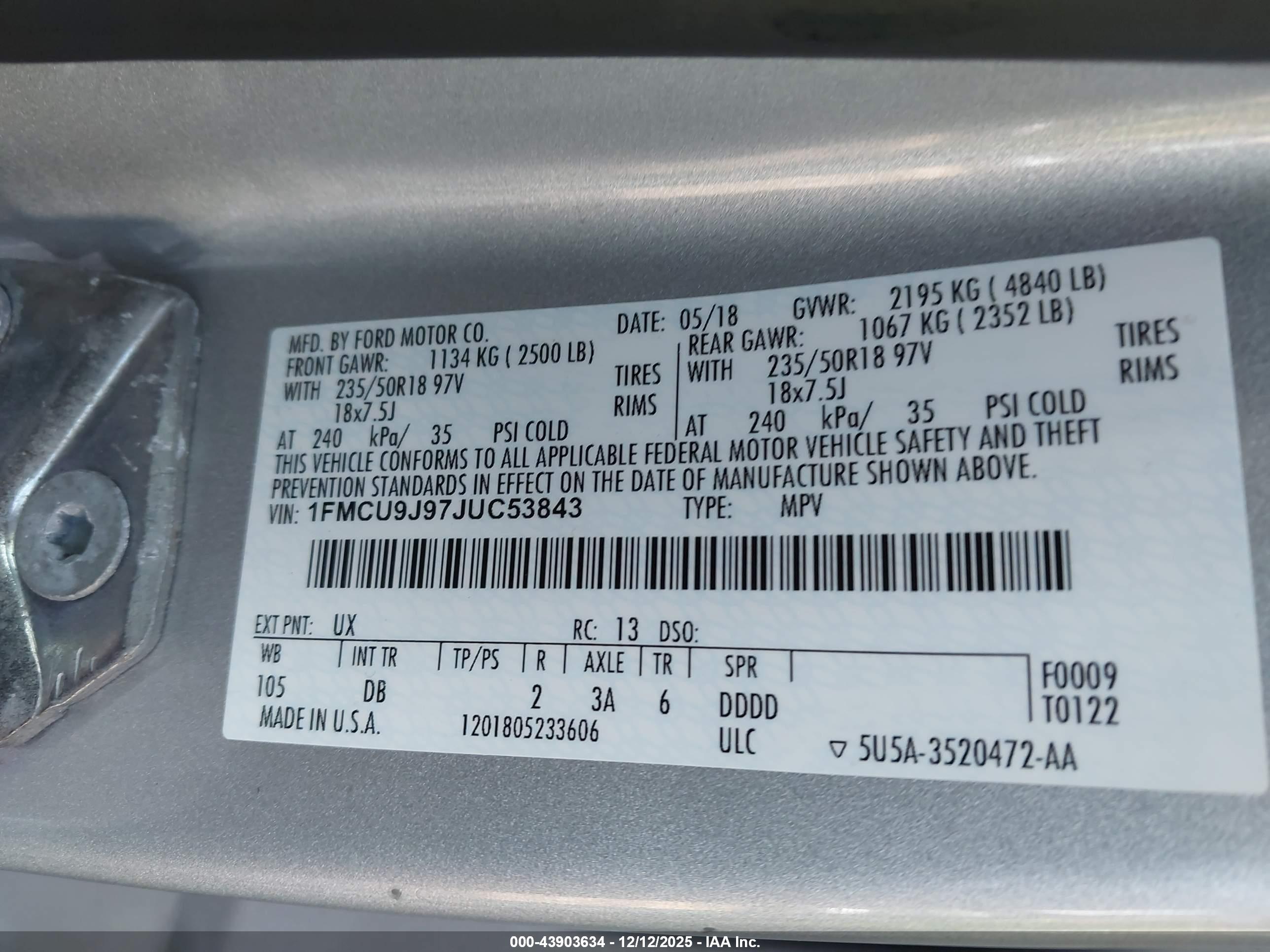 FORD ESCAPE image 9