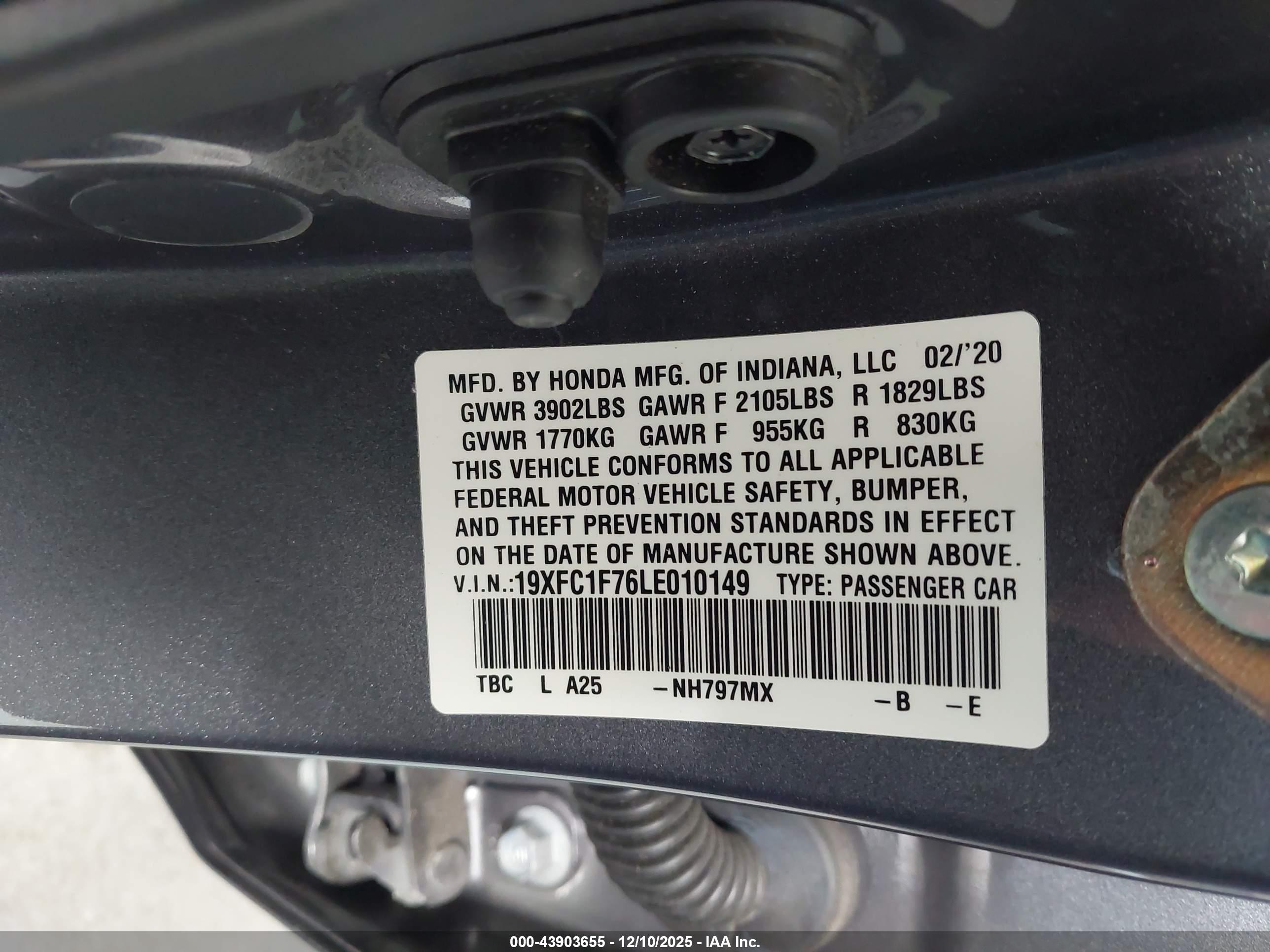 HONDA CIVIC image 9