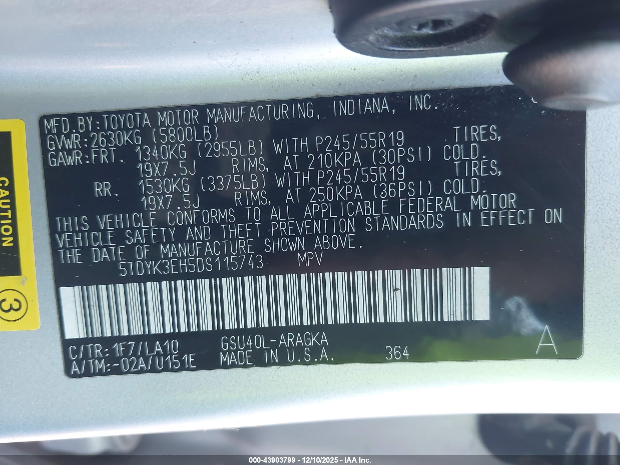 TOYOTA HIGHLANDER image 9