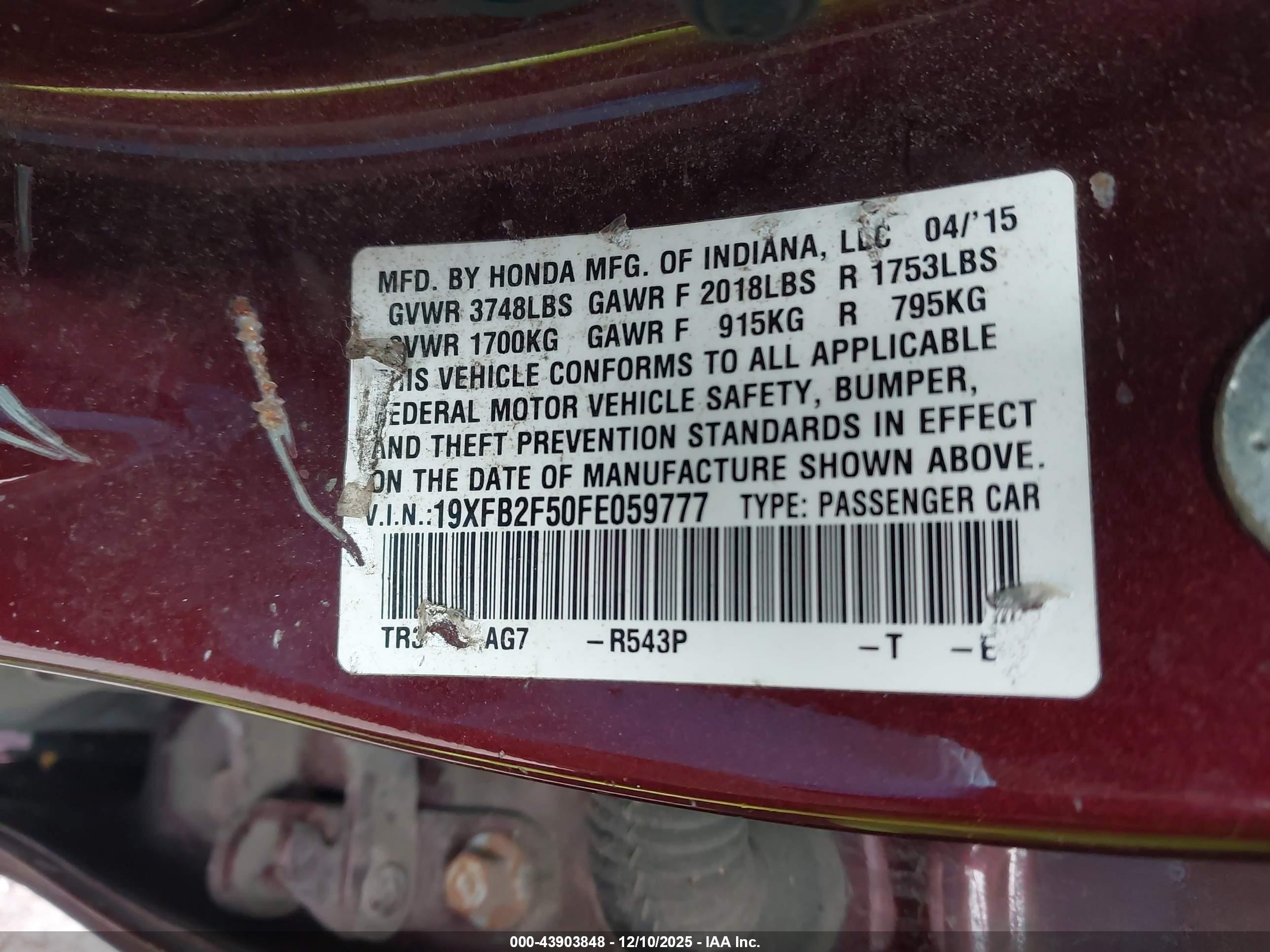 HONDA CIVIC image 9
