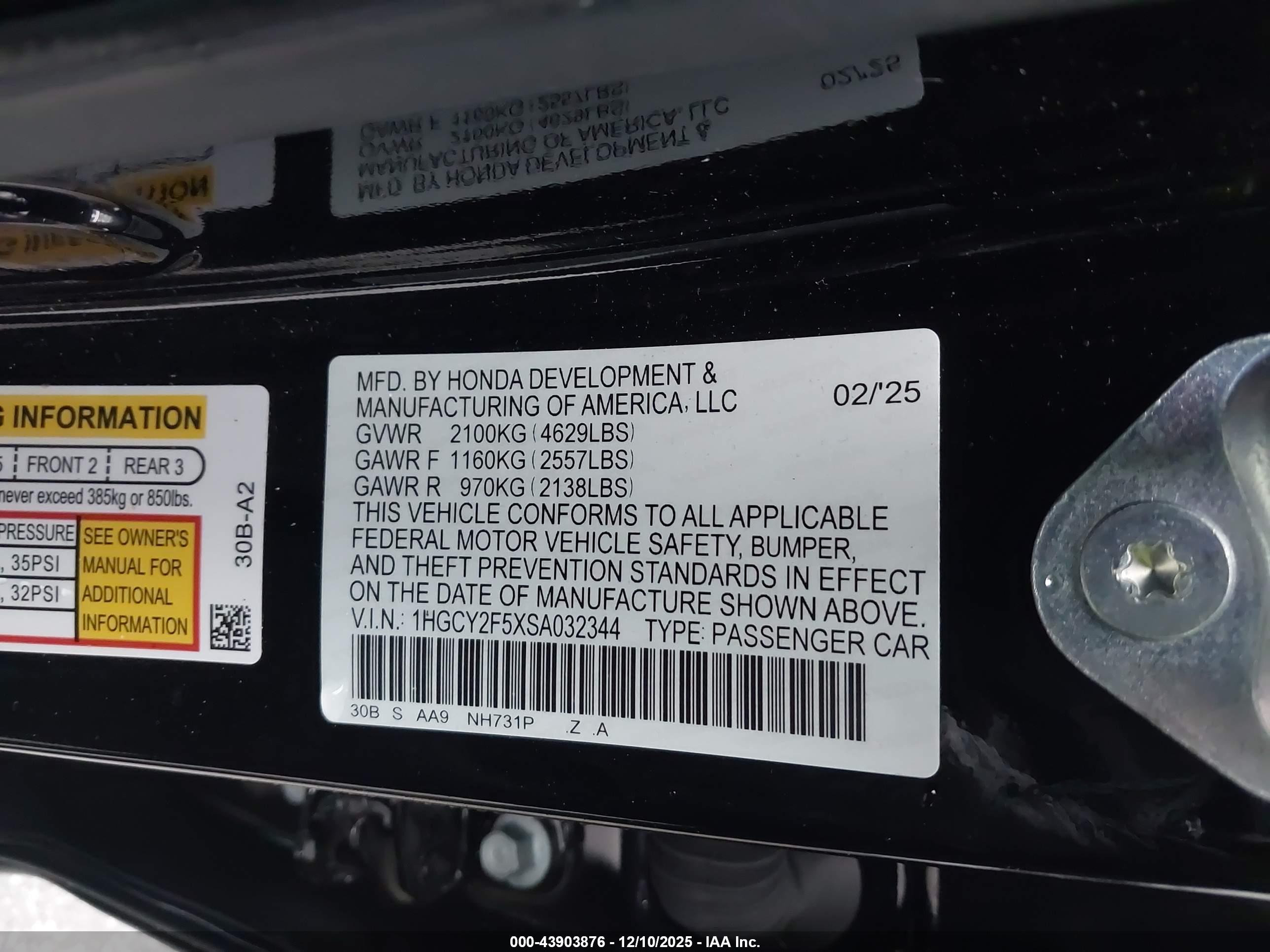 HONDA ACCORD image 9