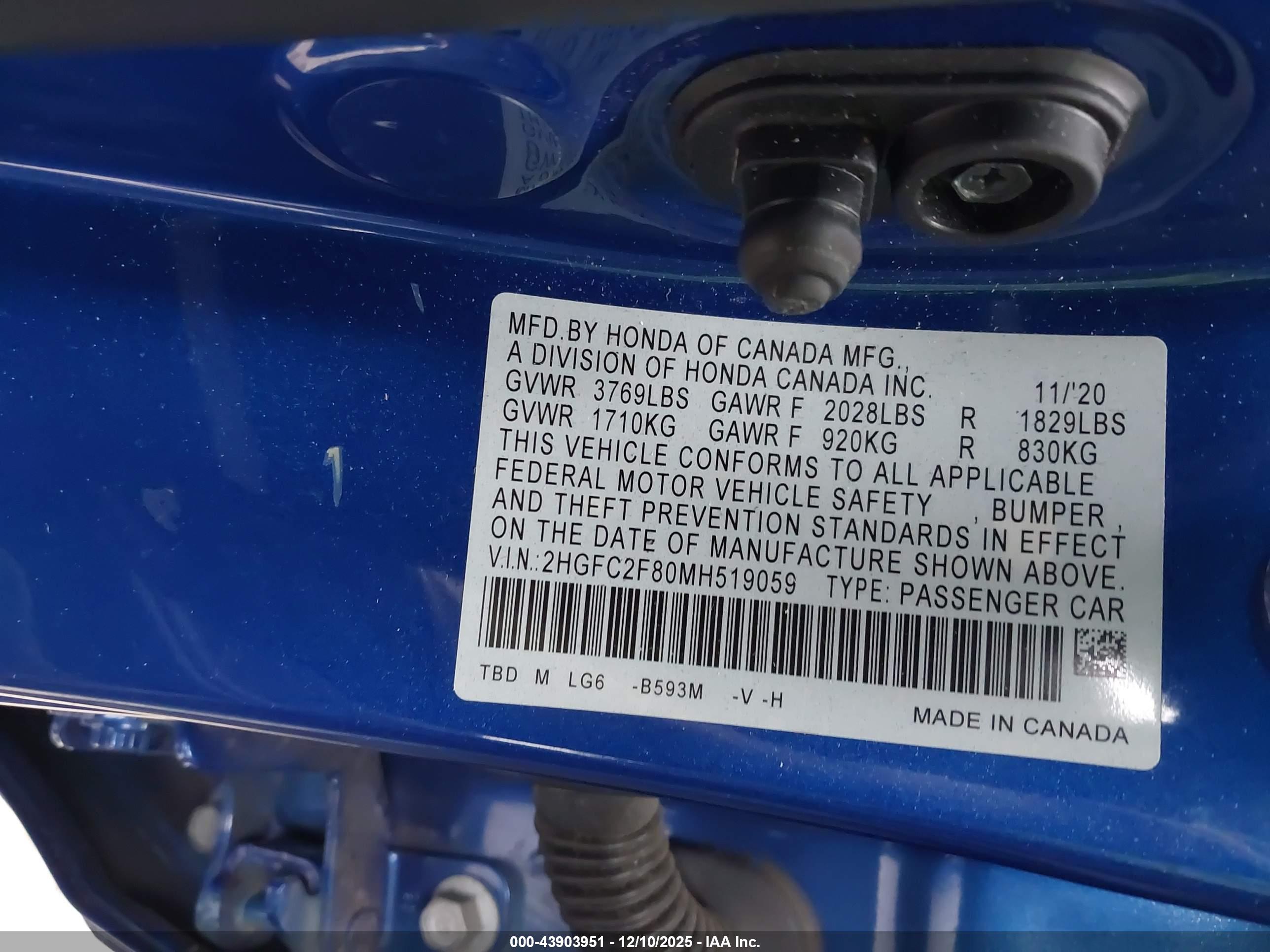 HONDA CIVIC image 9