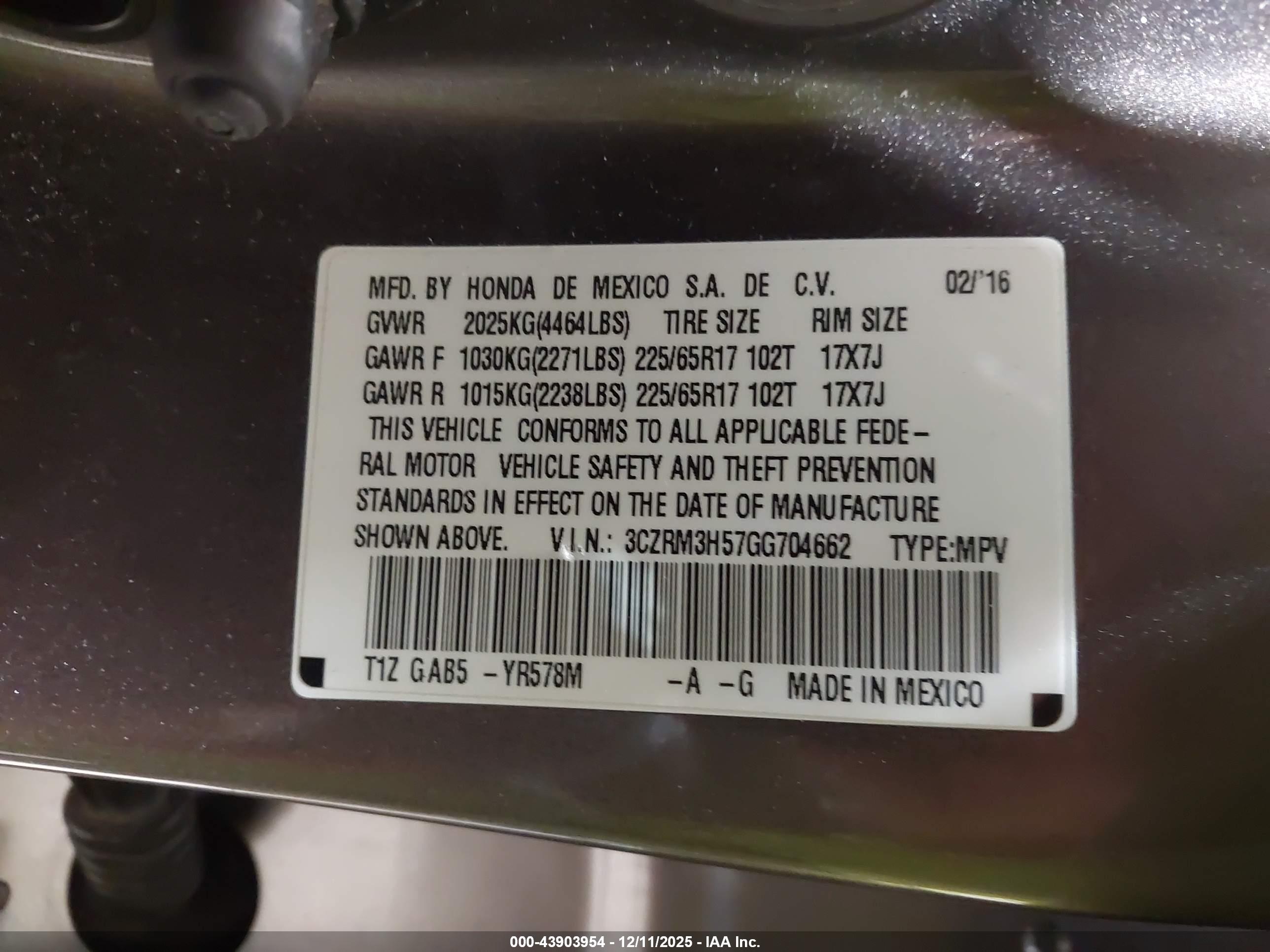 HONDA CR-V image 9