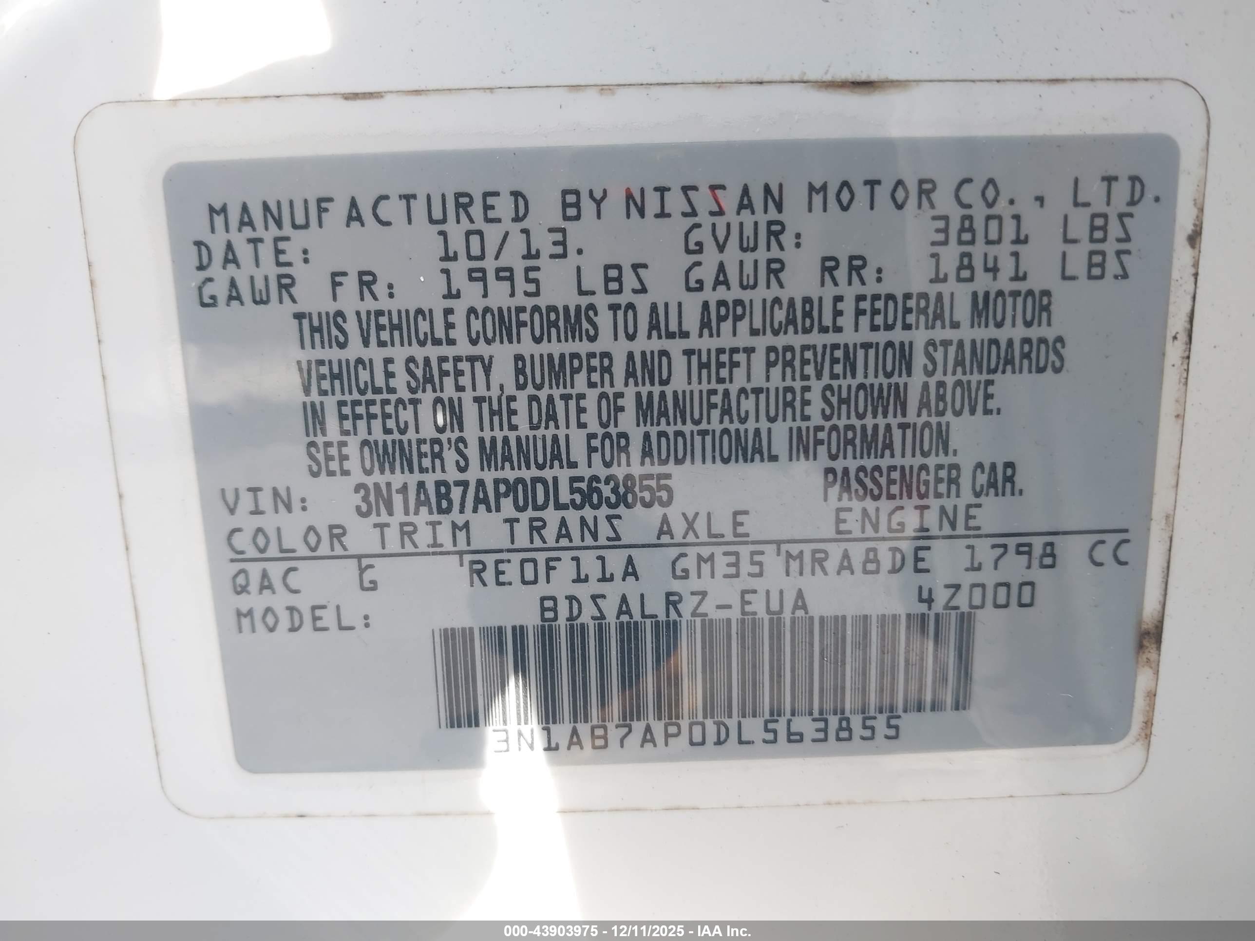 NISSAN SENTRA image 9